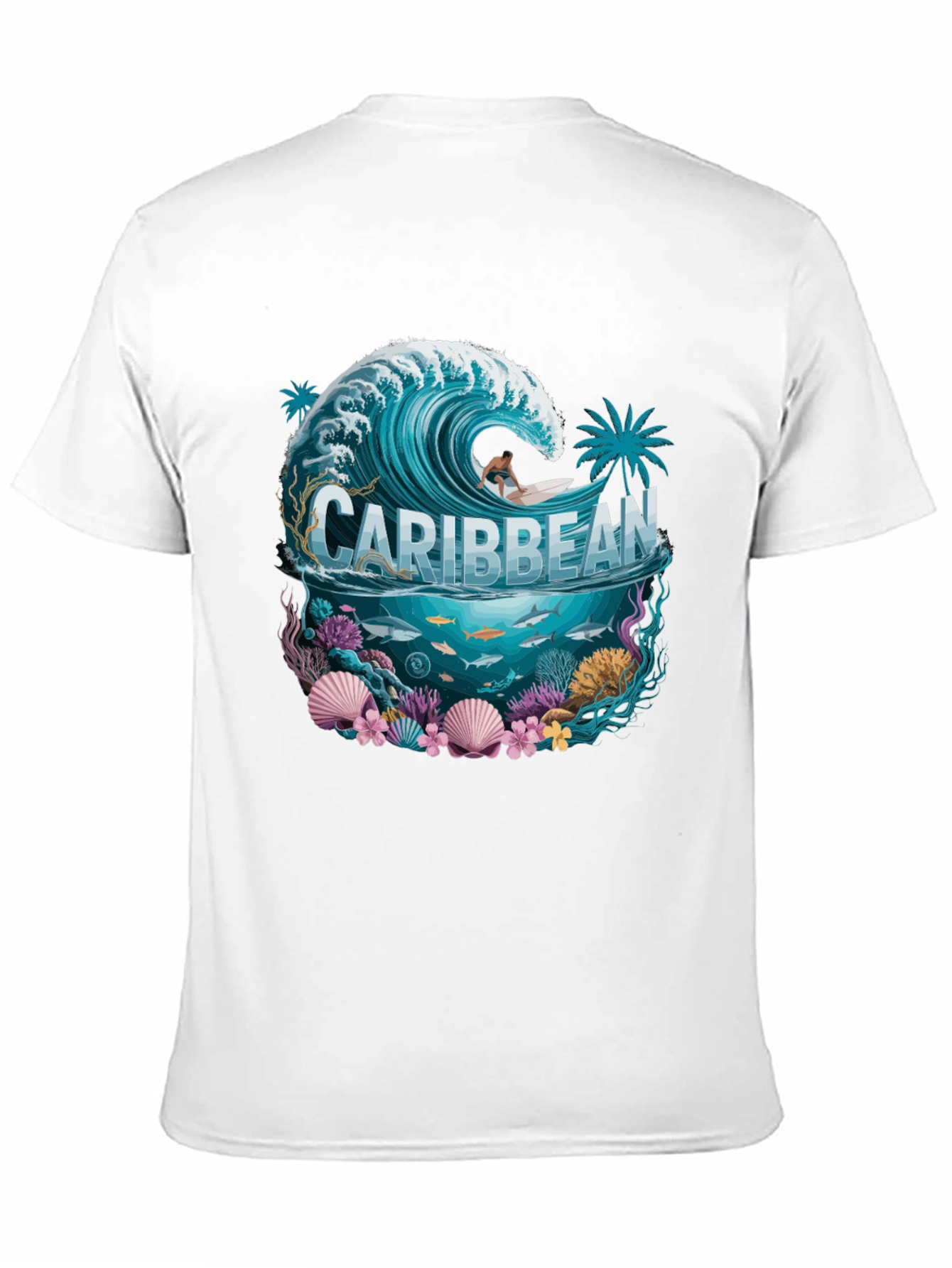 Caribbean Sea Graphic Tee