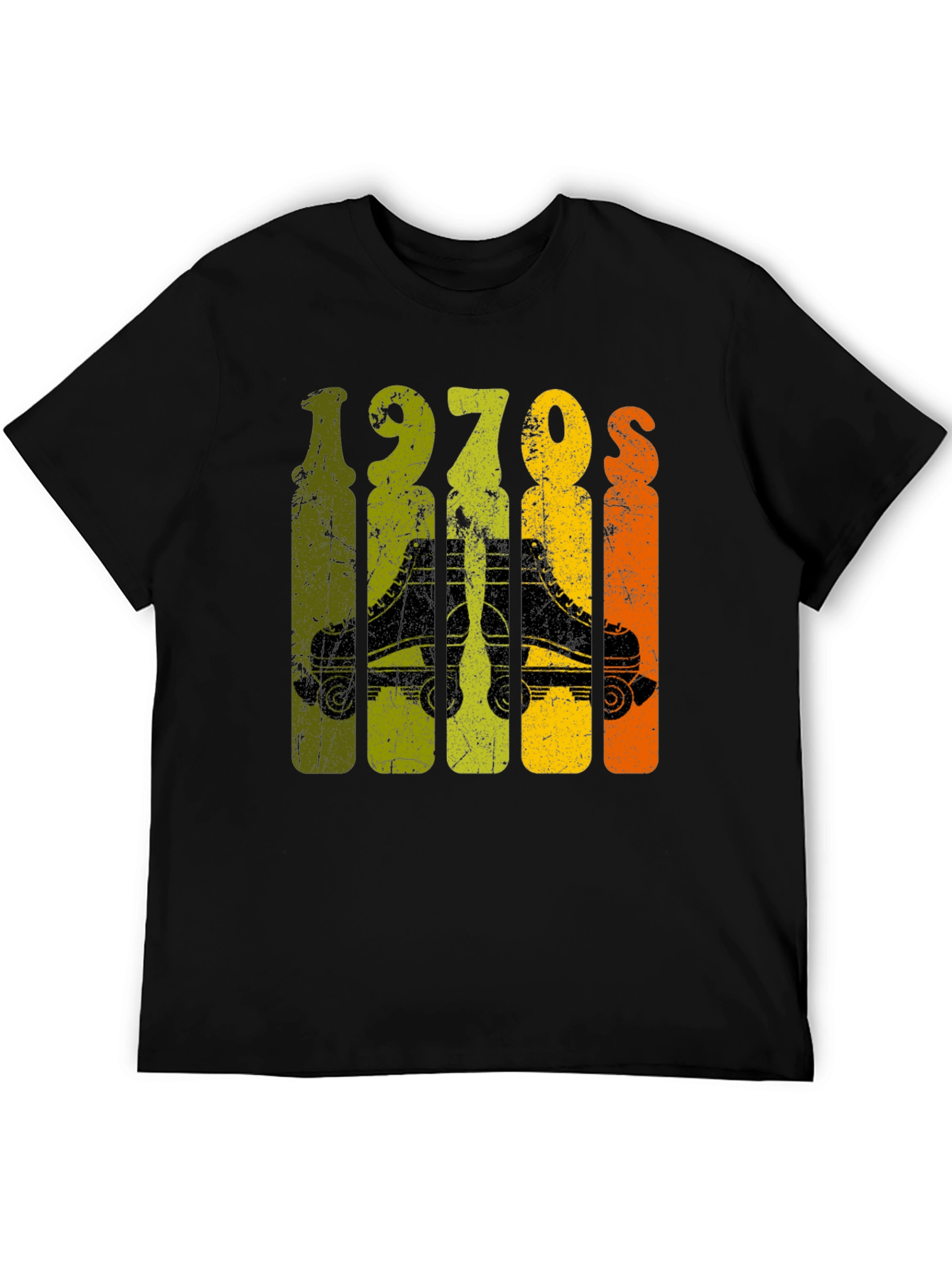 Retro 1970s Roller Skate T-Shirt