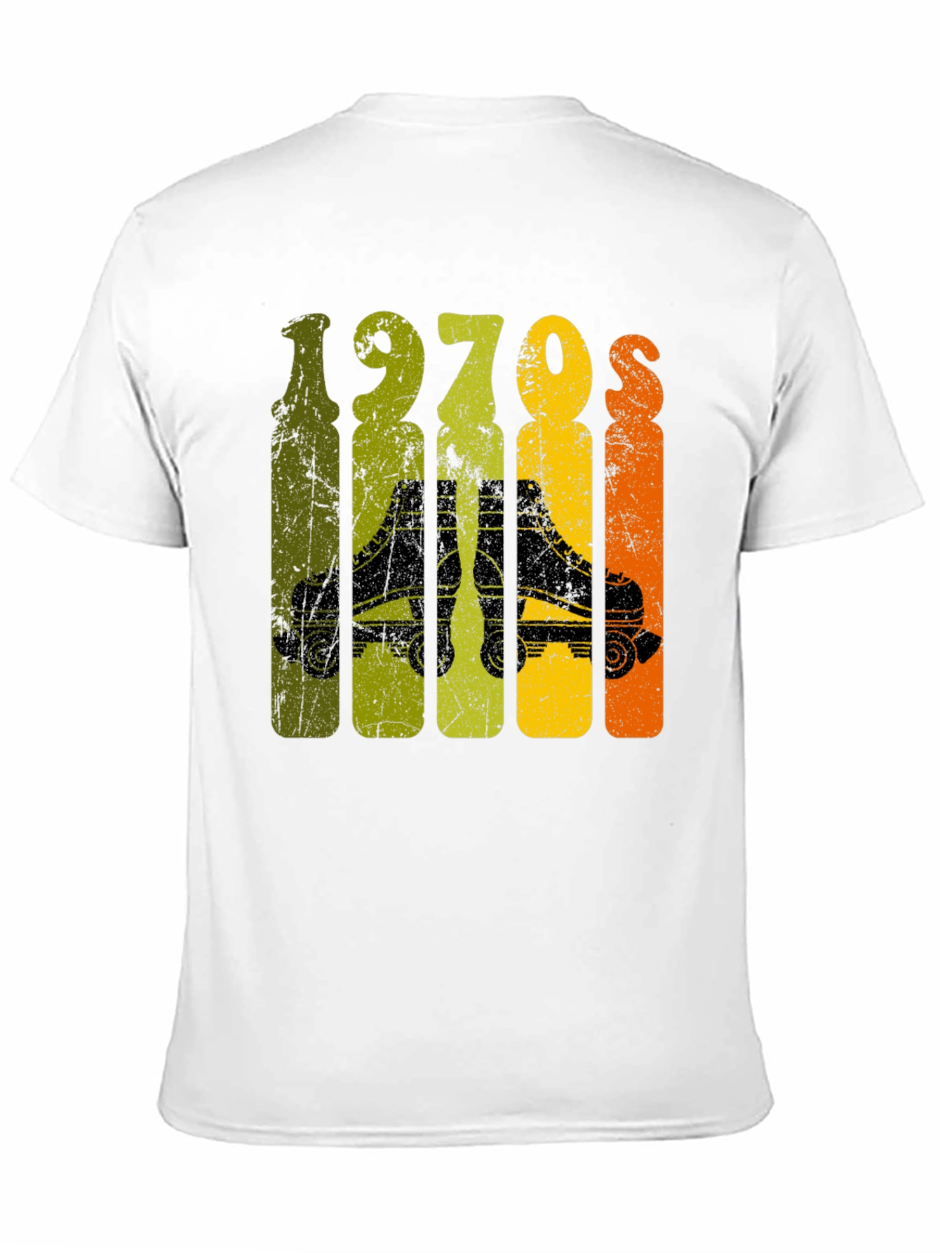 Retro 1970s Roller Skate T-Shirt