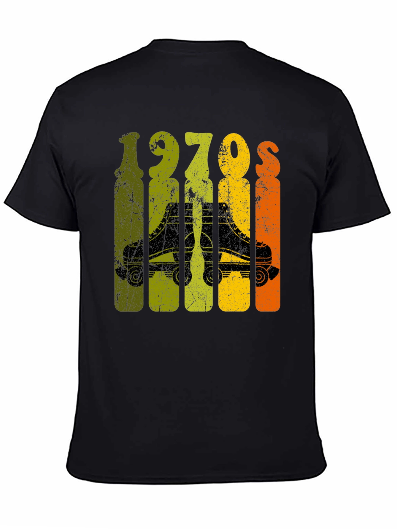Retro 1970s Roller Skate T-Shirt
