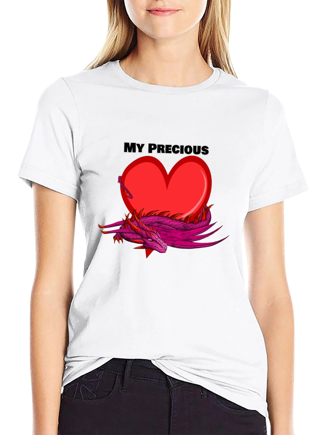My Precious Heart Dragon Graphic Tee