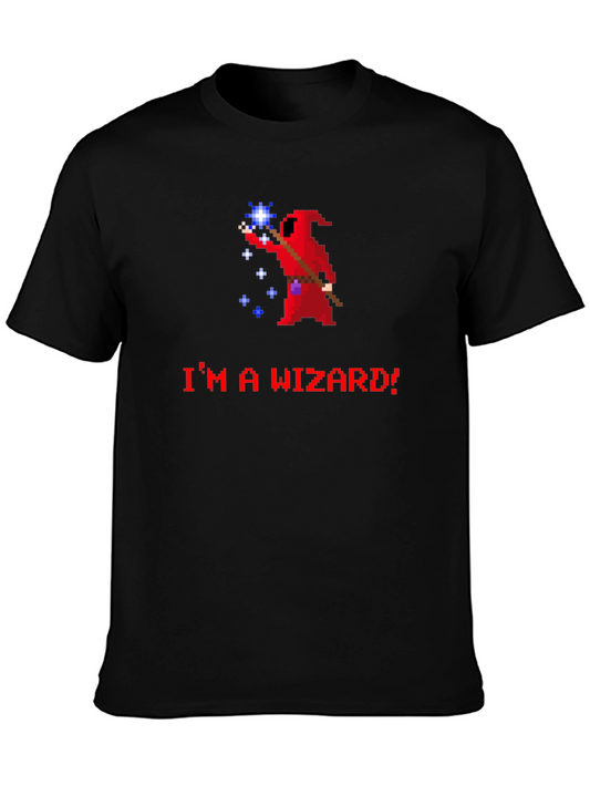 Im A Wizard! Retro Pixel Art T-Shirt