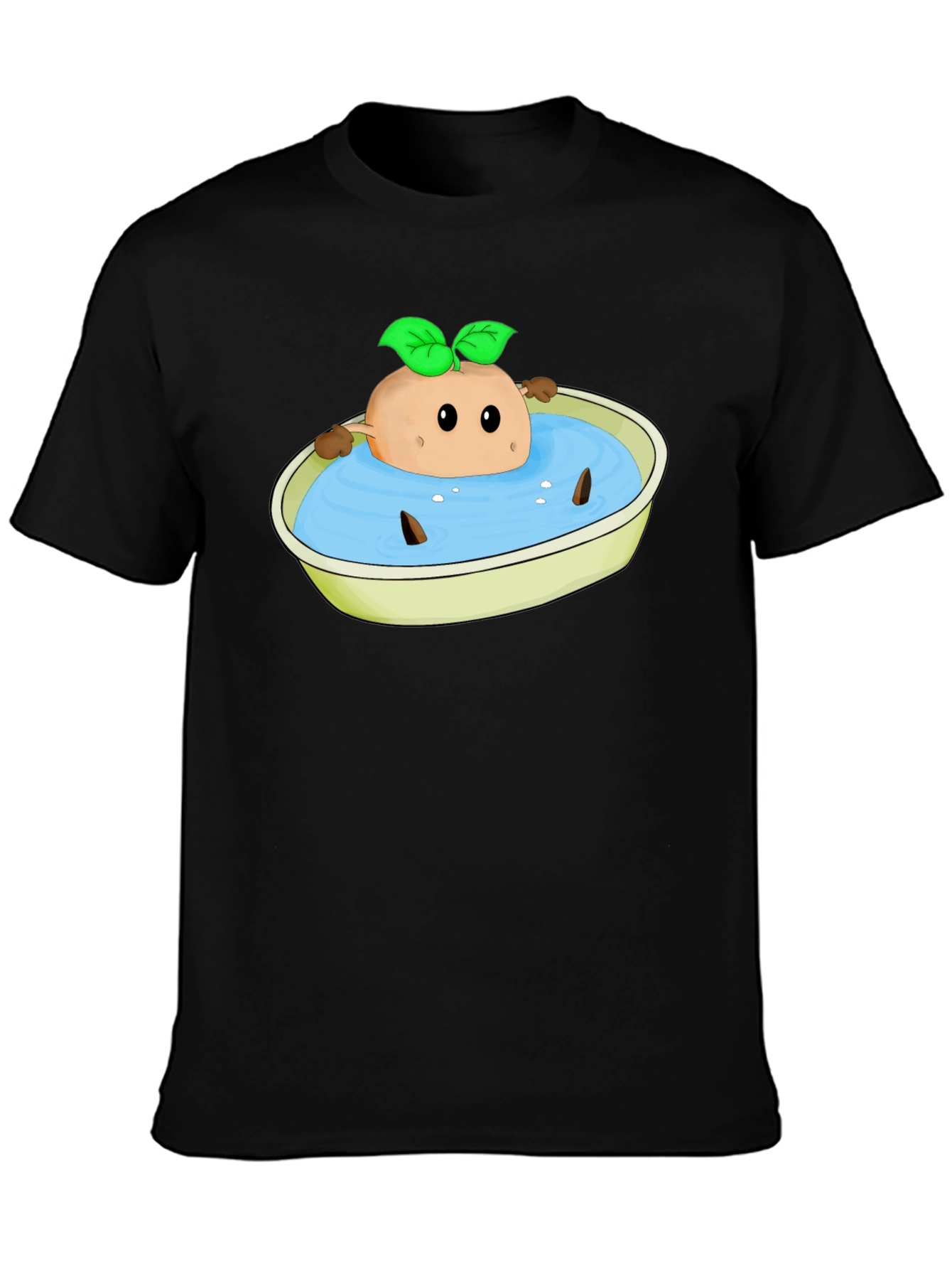 Funny Potato Bath T-Shirt
