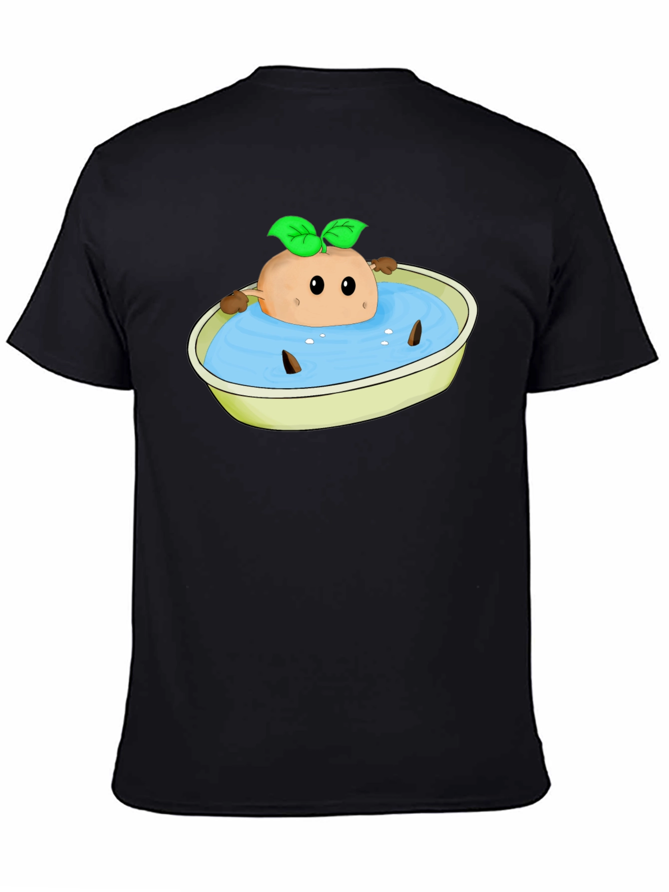 Funny Potato Bath T-Shirt