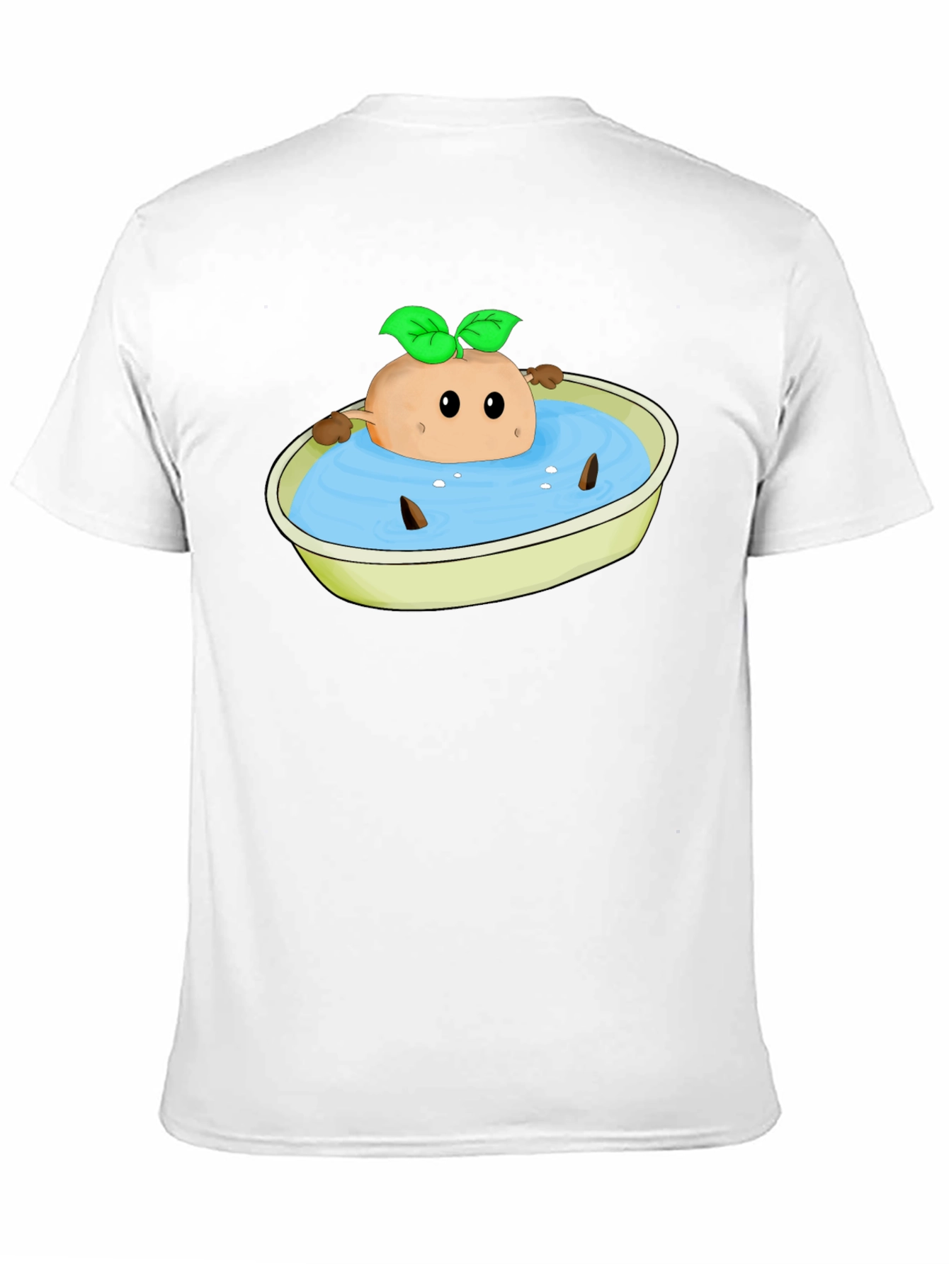 Funny Potato Bath T-Shirt