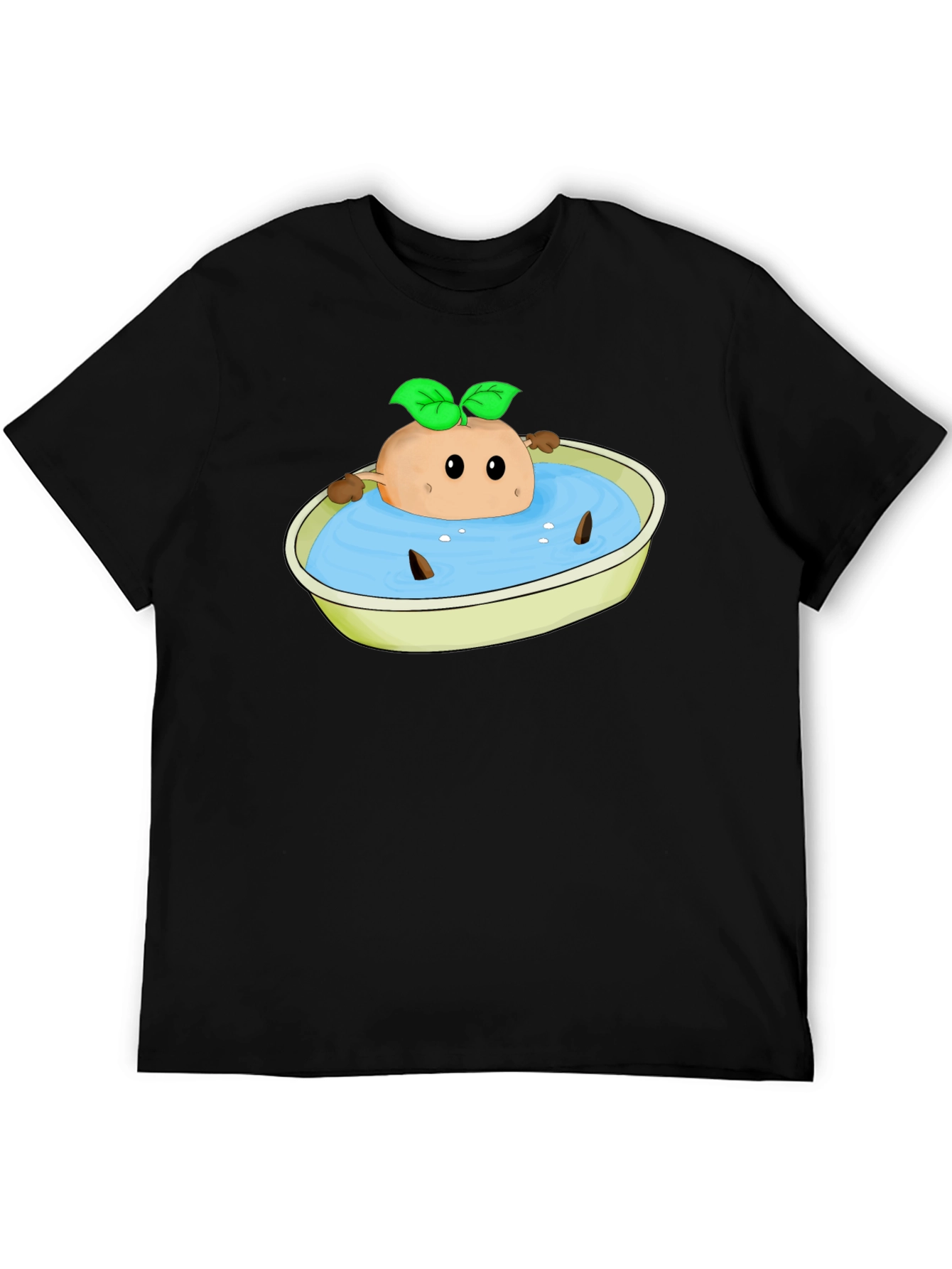 Funny Potato Bath T-Shirt