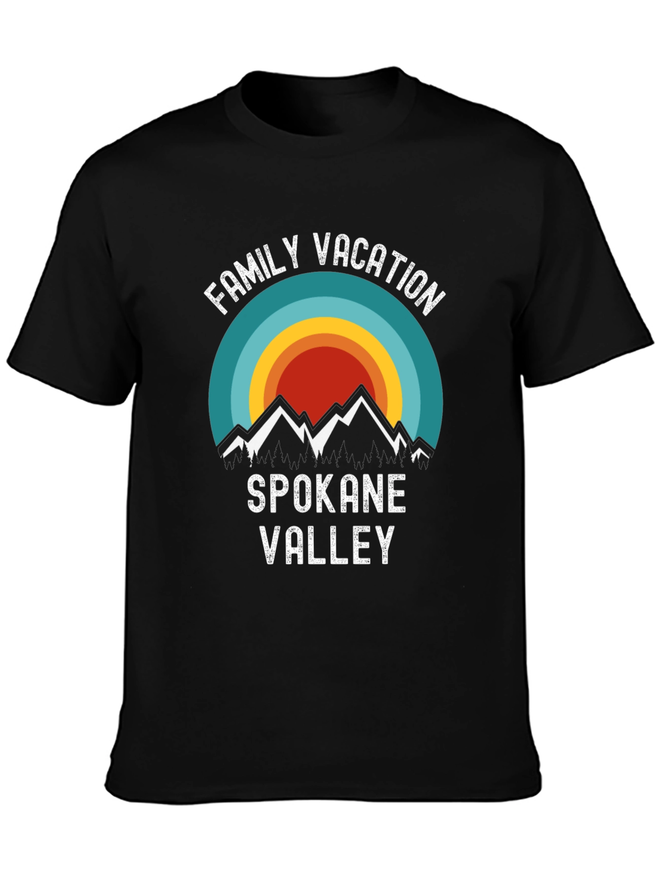 Family Vacation Spokane Valley T-Shirt
