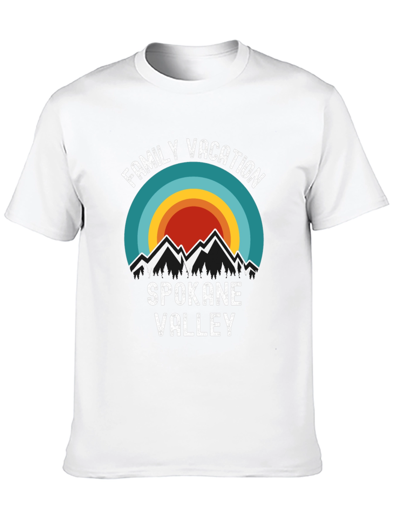 Family Vacation Spokane Valley T-Shirt