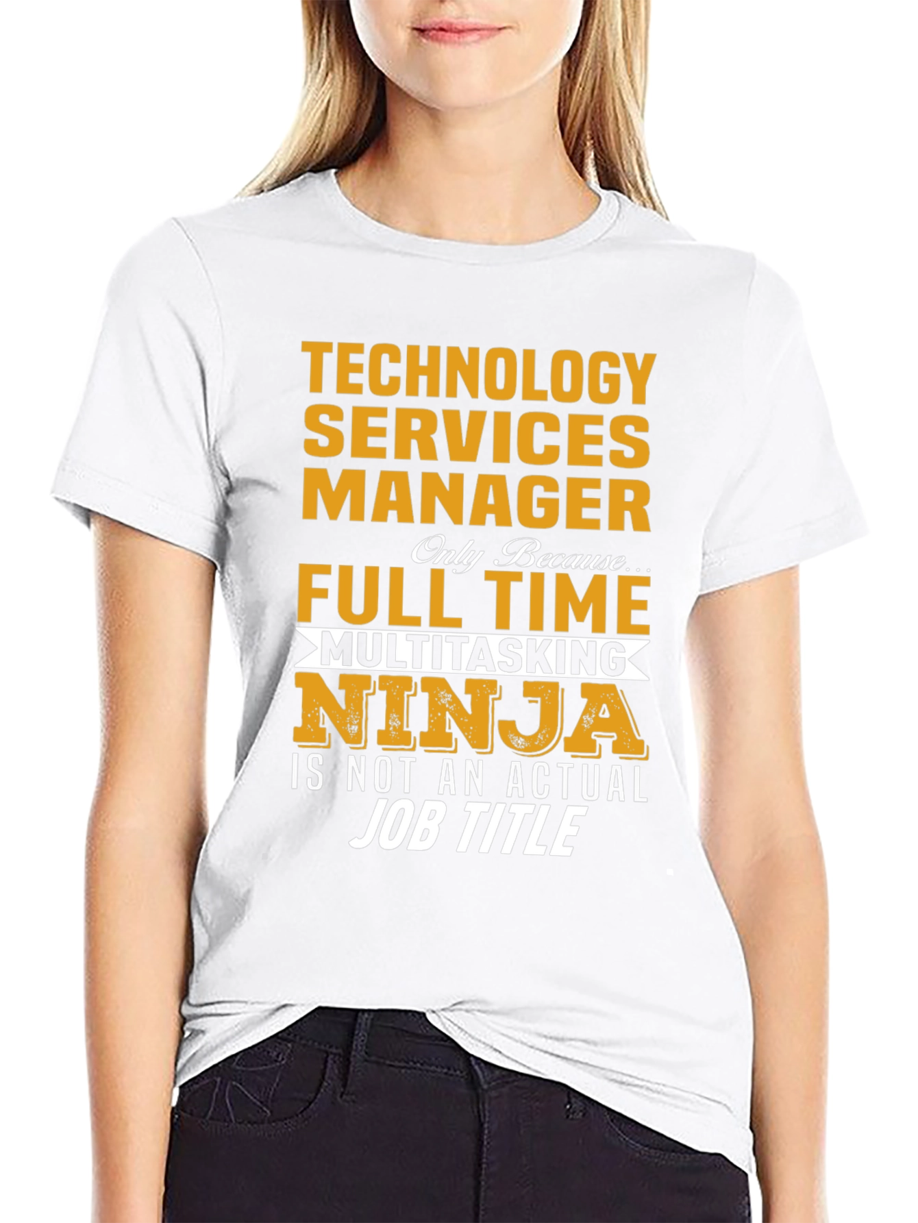 Technology Services Manager Novelty T-Shirt