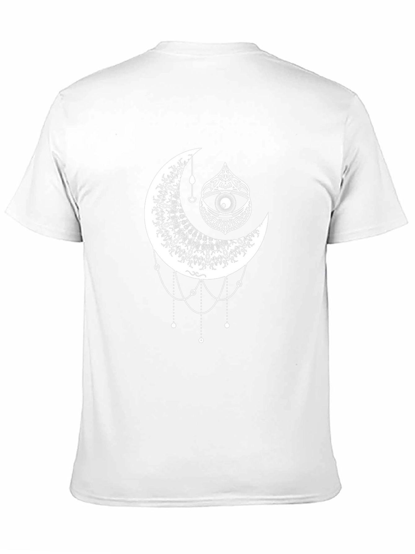 Mystic Moon Eye Graphic Tee - Black