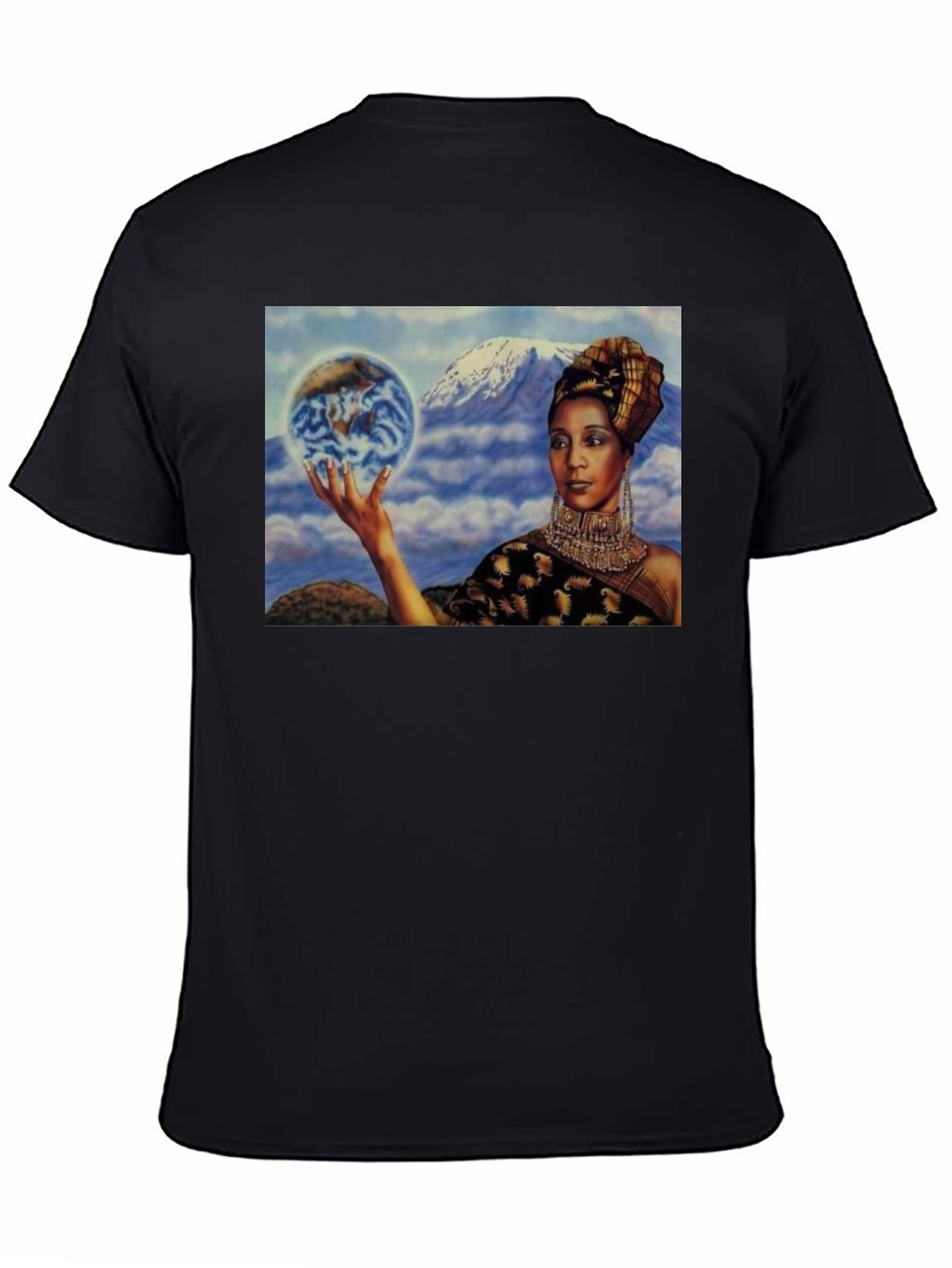Earth Goddess Graphic T-Shirt - Unique Design