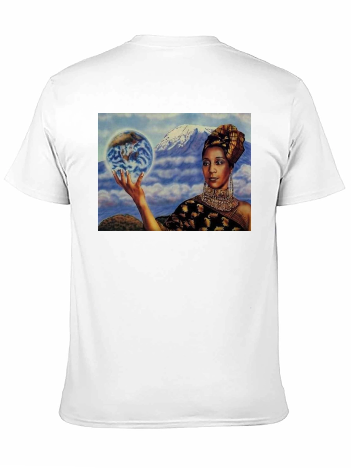 Earth Goddess Graphic T-Shirt - Unique Design
