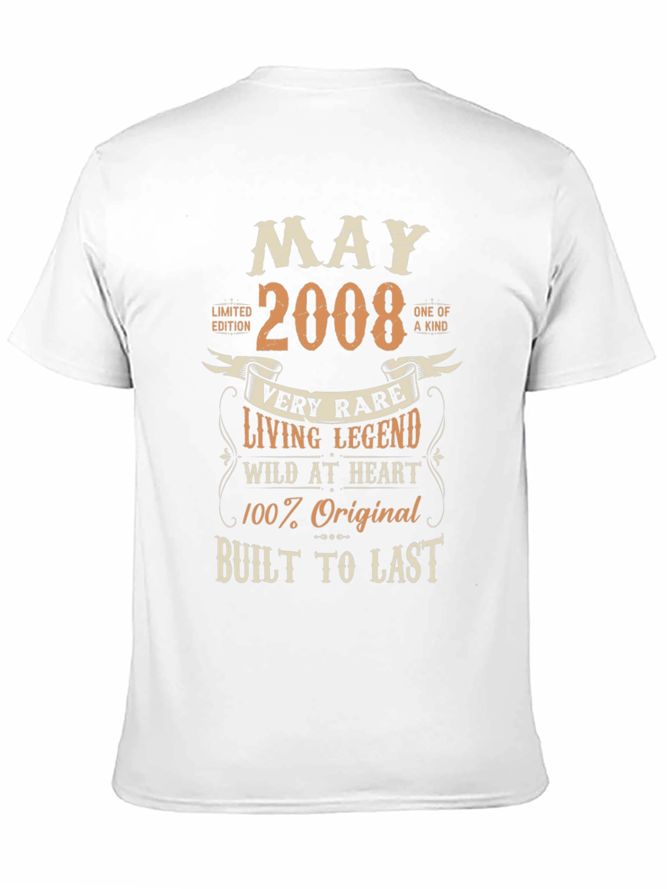May 2008 Birthday Limited Edition T-Shirt