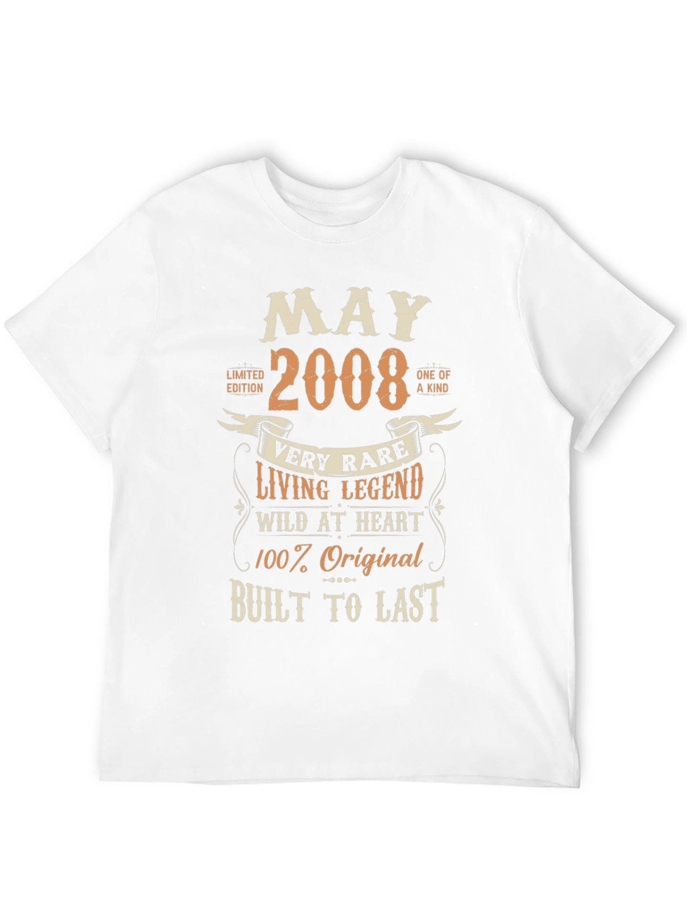 May 2008 Birthday Limited Edition T-Shirt