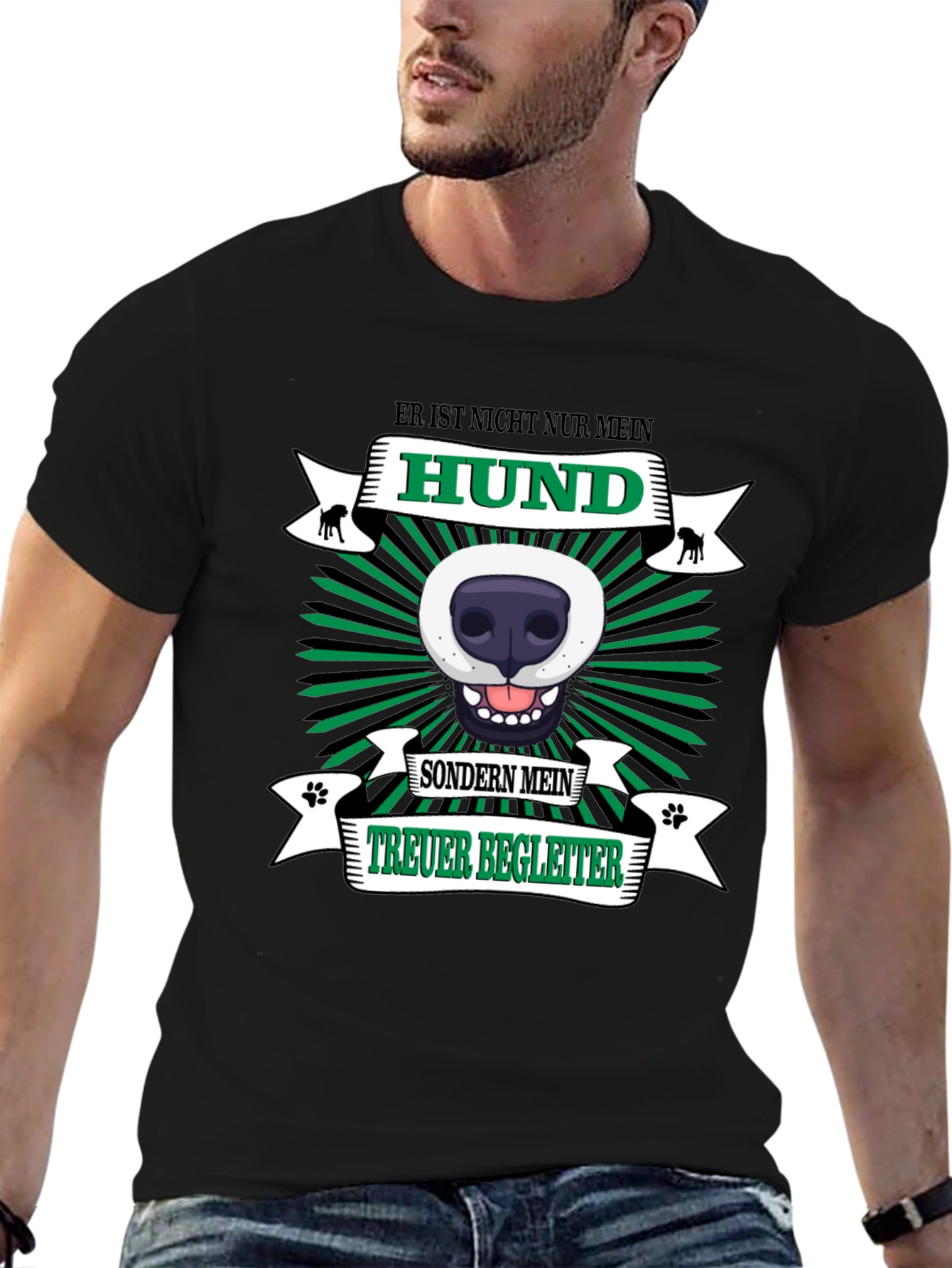 Dog Lover T-Shirt - Hund Treuer Begleiter