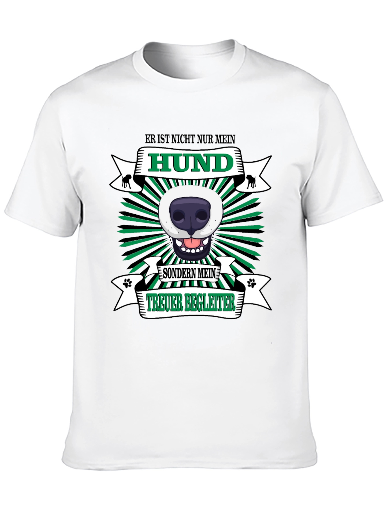 Dog Lover T-Shirt - Hund Treuer Begleiter