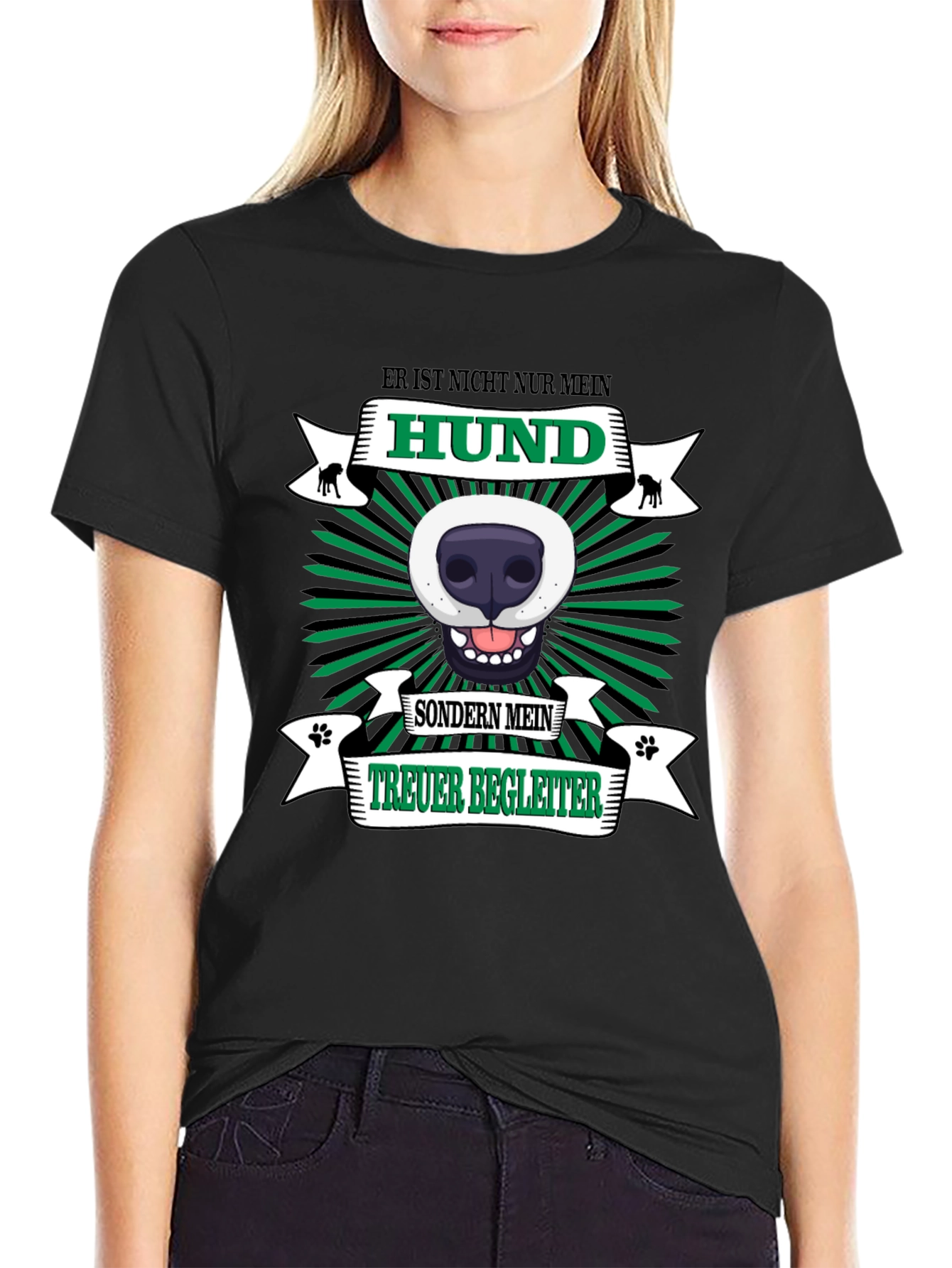 Dog Lover T-Shirt - Hund Treuer Begleiter