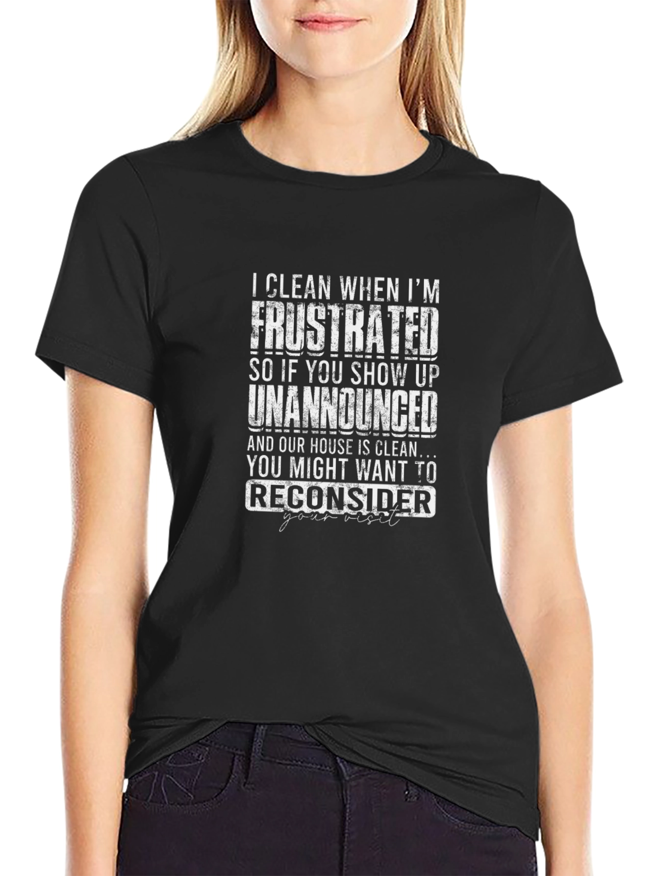 Funny Cleaning Frustrated T-Shirt