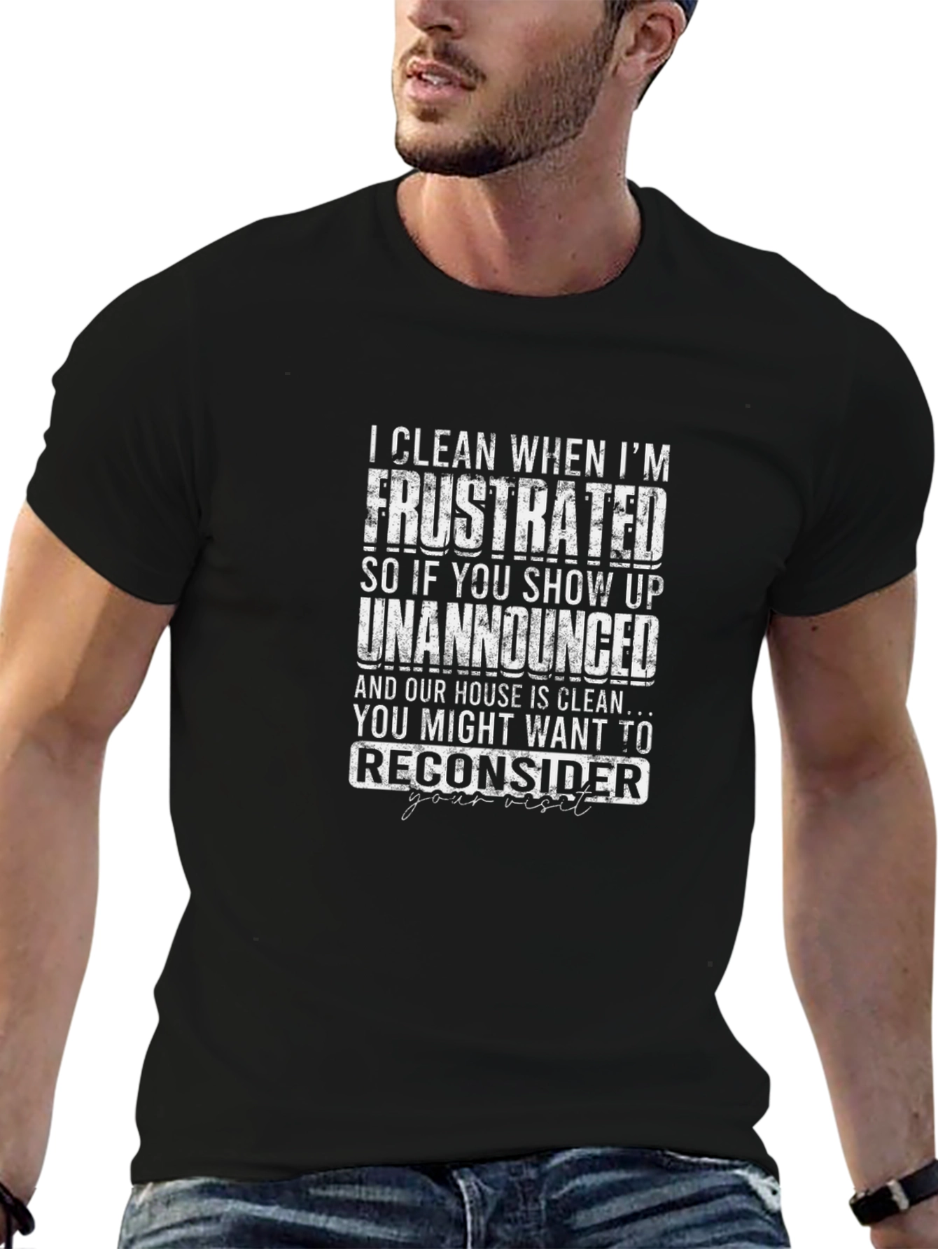 Funny Cleaning Frustrated T-Shirt