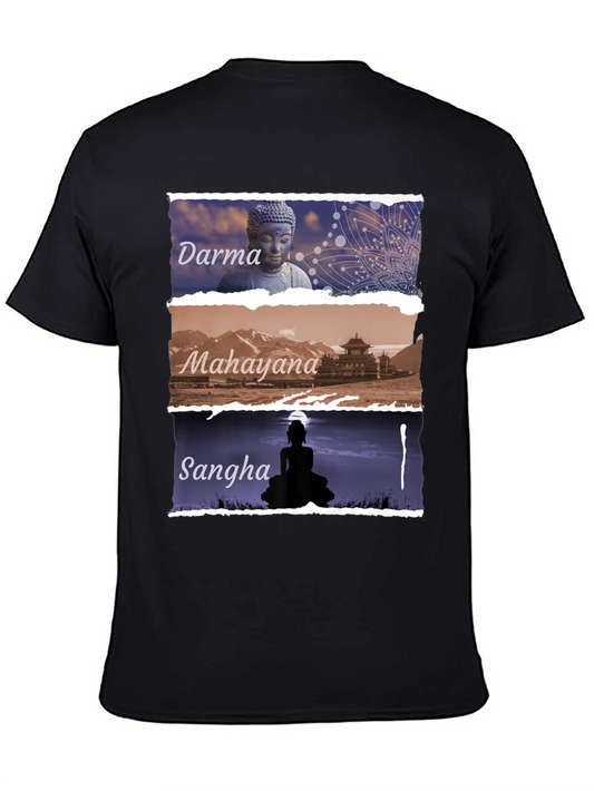 Dharma Mahayana Sangha T-Shirt - Buddhist Inspired Design