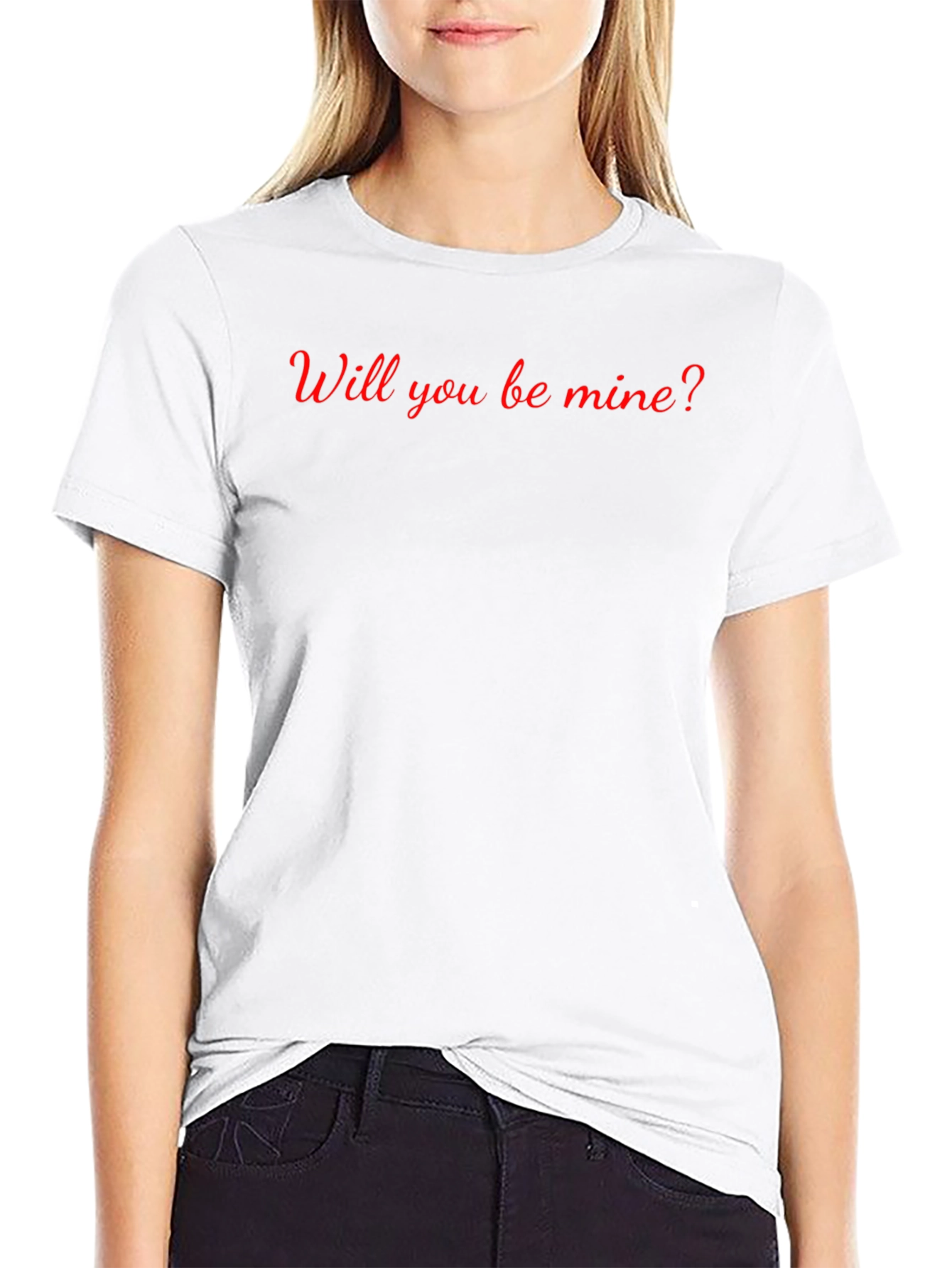 Will You Be Mine? Valentines Day T-Shirt