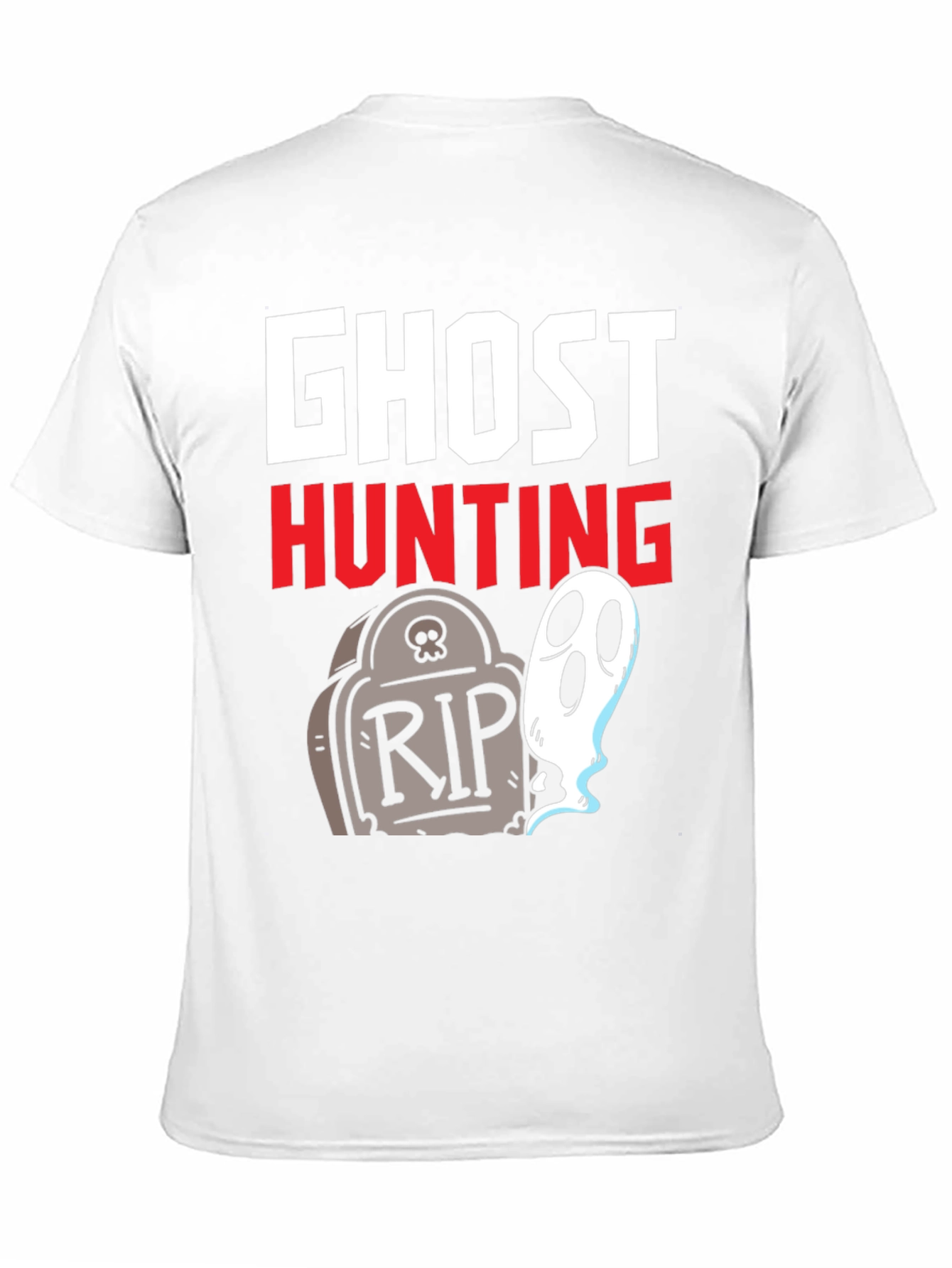 Ghost Hunting Graphic Tee - Halloween Fun