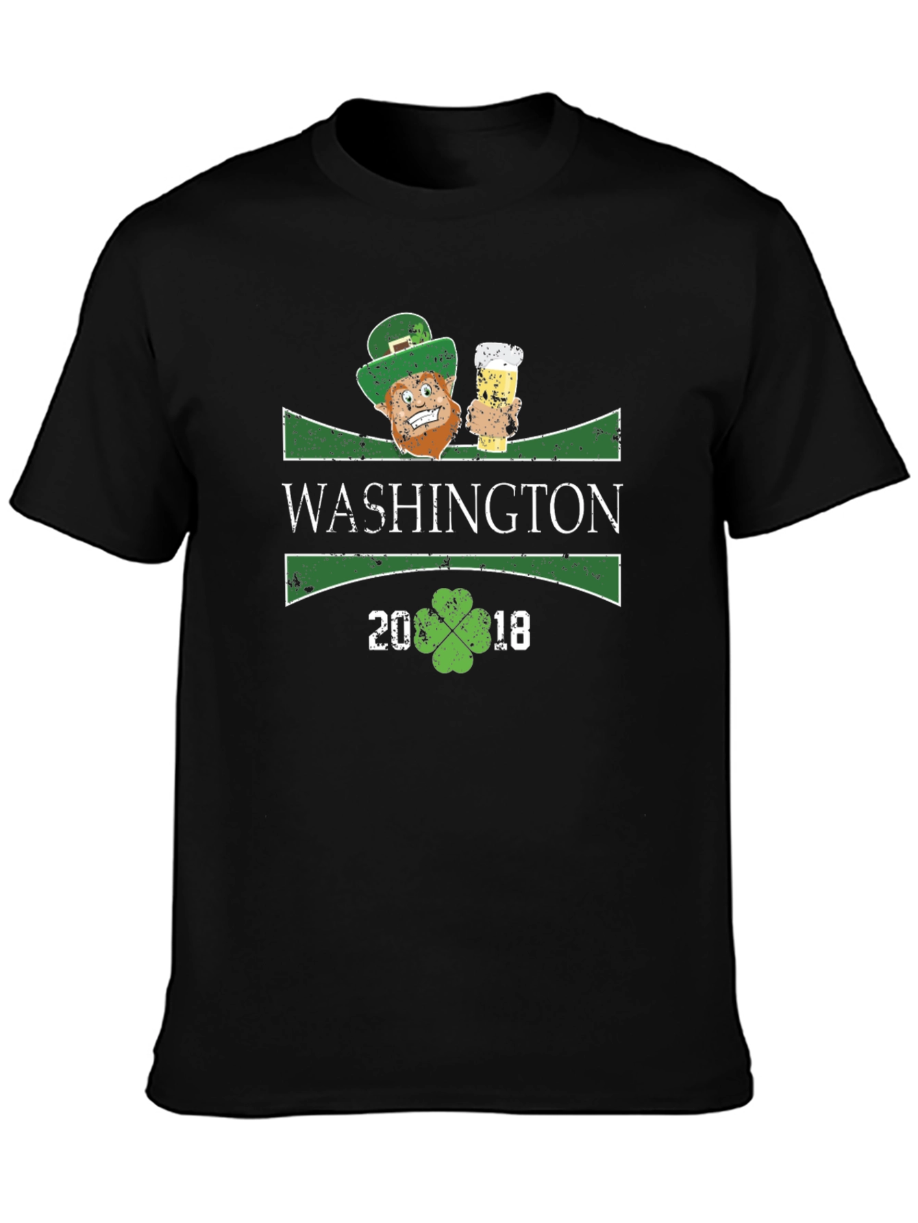 Washington St. Patricks Day Graphic Tee