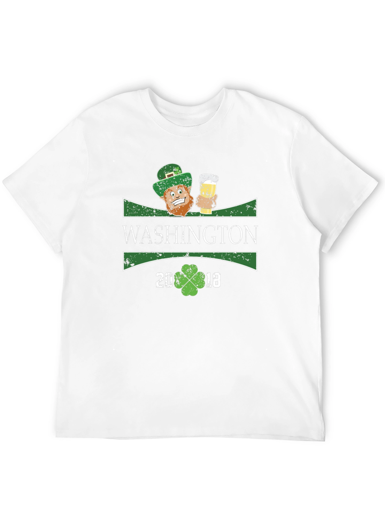 Washington St. Patricks Day Graphic Tee