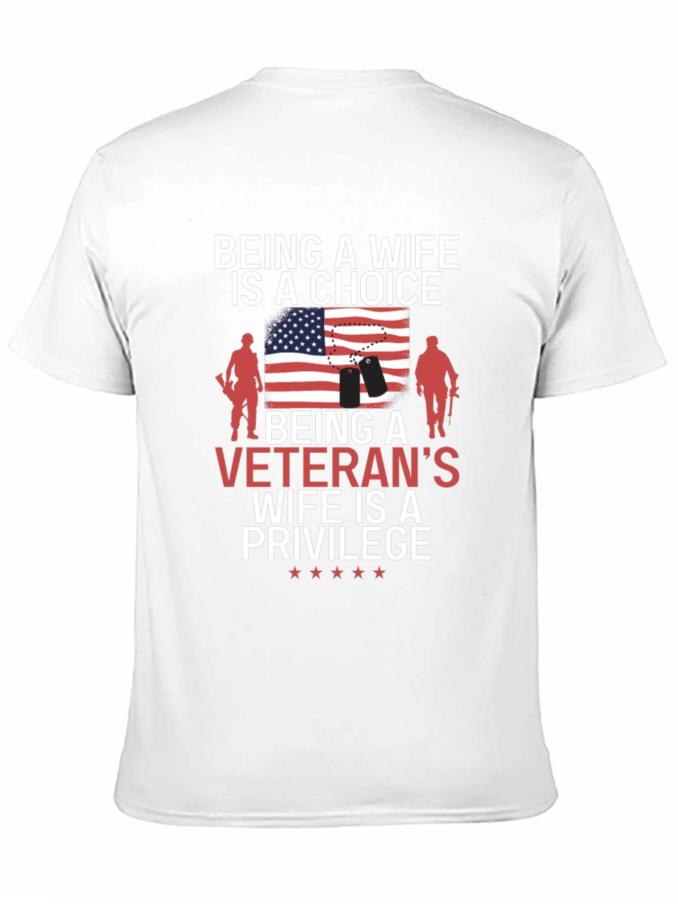 Veterans Wife Choice T-Shirt