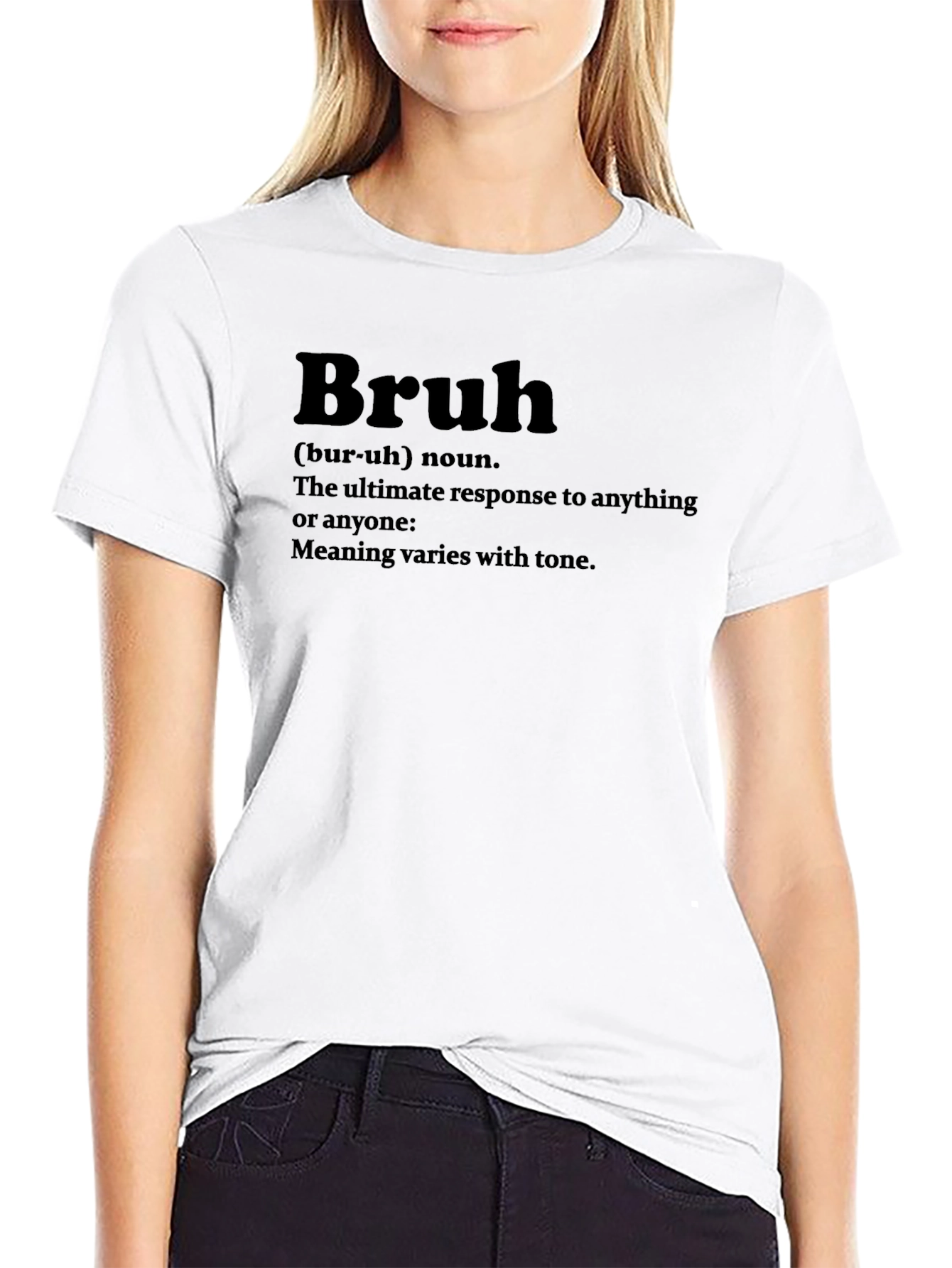 Bruh Definition T-Shirt - Funny Novelty Tee