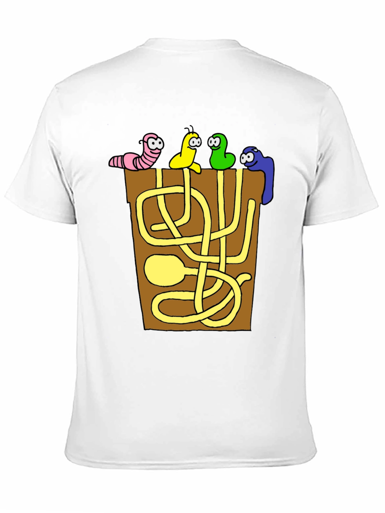 Funny Worm Maze T-Shirt
