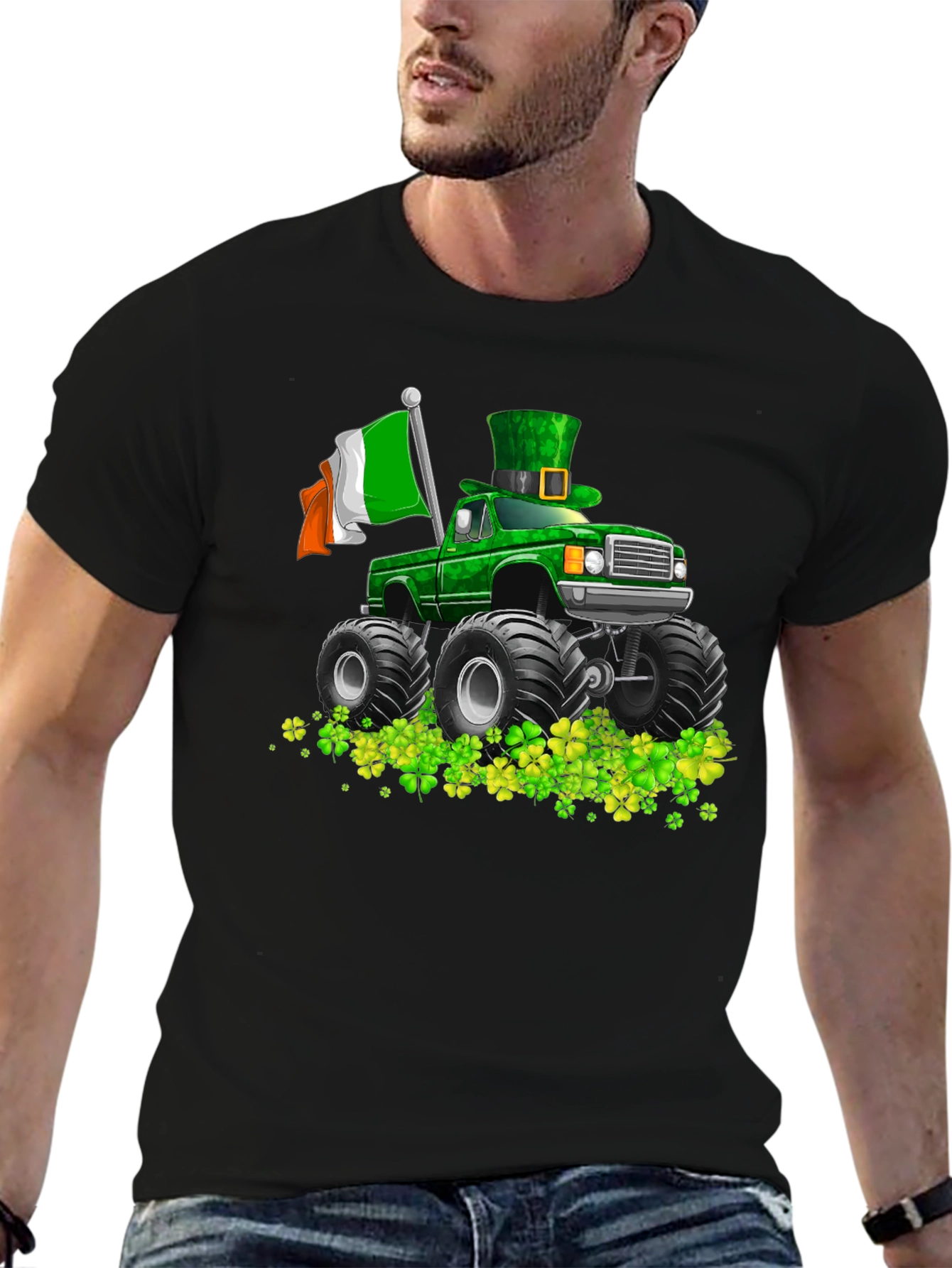 St. Patricks Day Monster Truck Tee