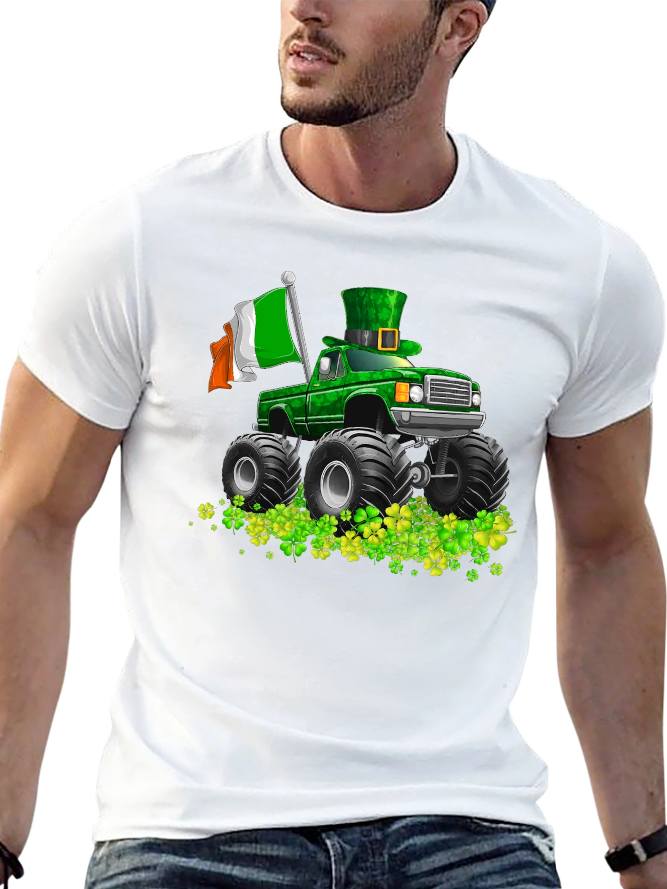 St. Patricks Day Monster Truck Tee