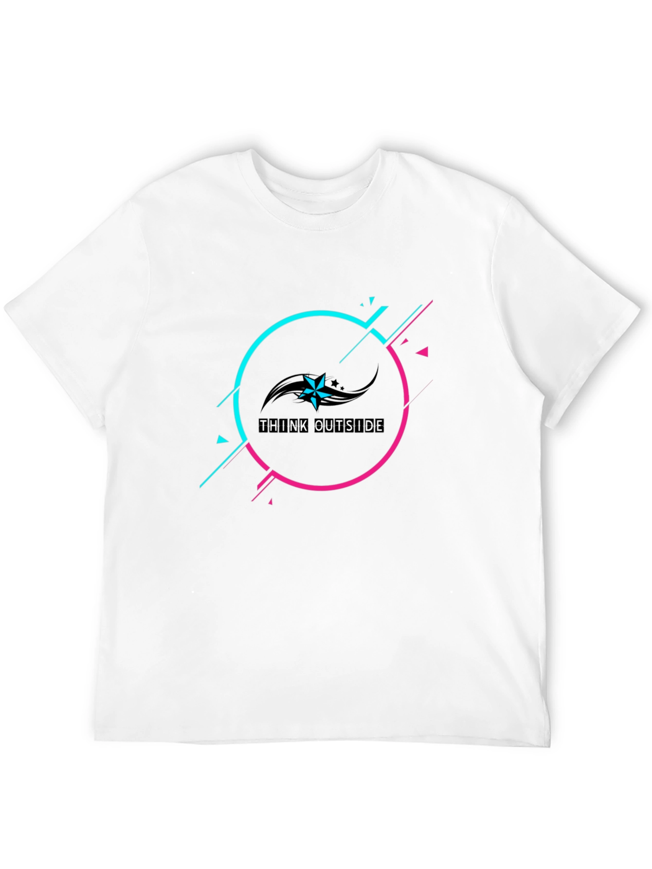 Think Outside Black Graphic Tee