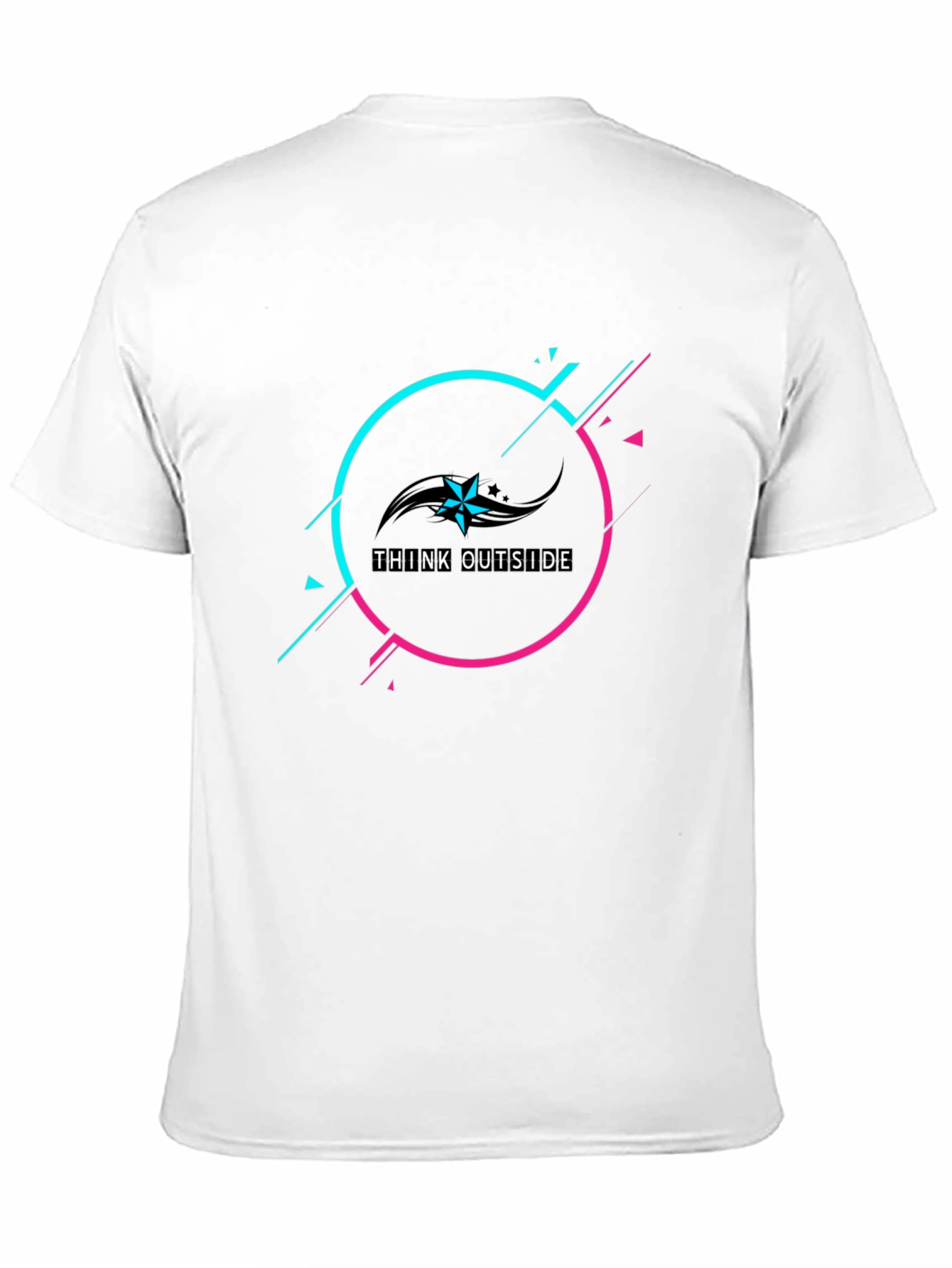 Think Outside Black Graphic Tee