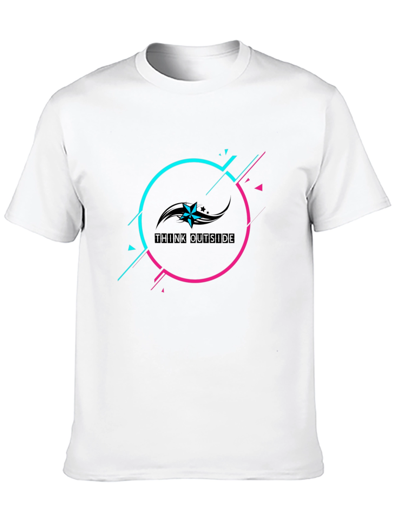 Think Outside Black Graphic Tee