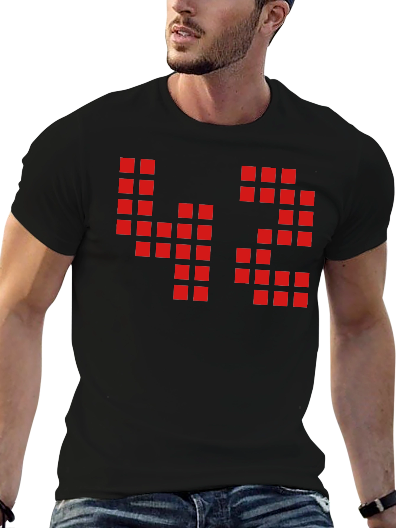42 Pixel T-Shirt - Geek Chic Answer to Life
