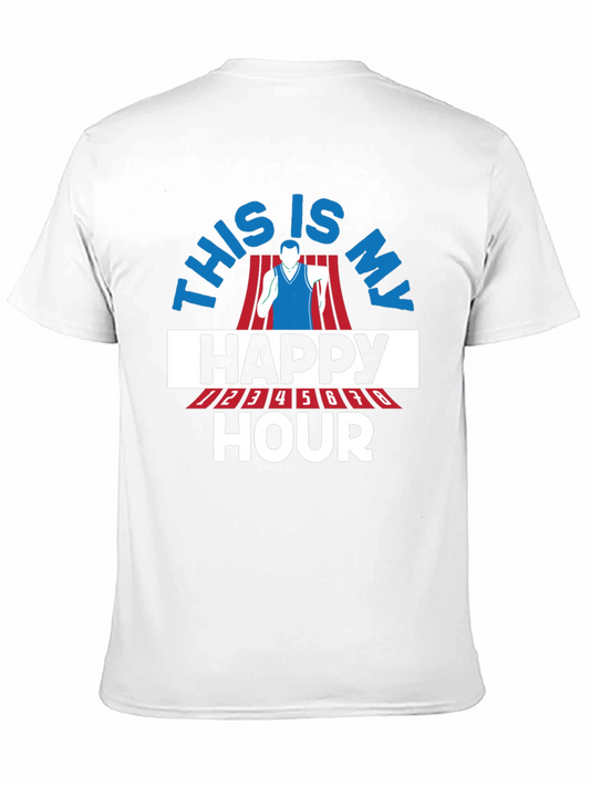 This is My Happy Hour Running T-Shirt