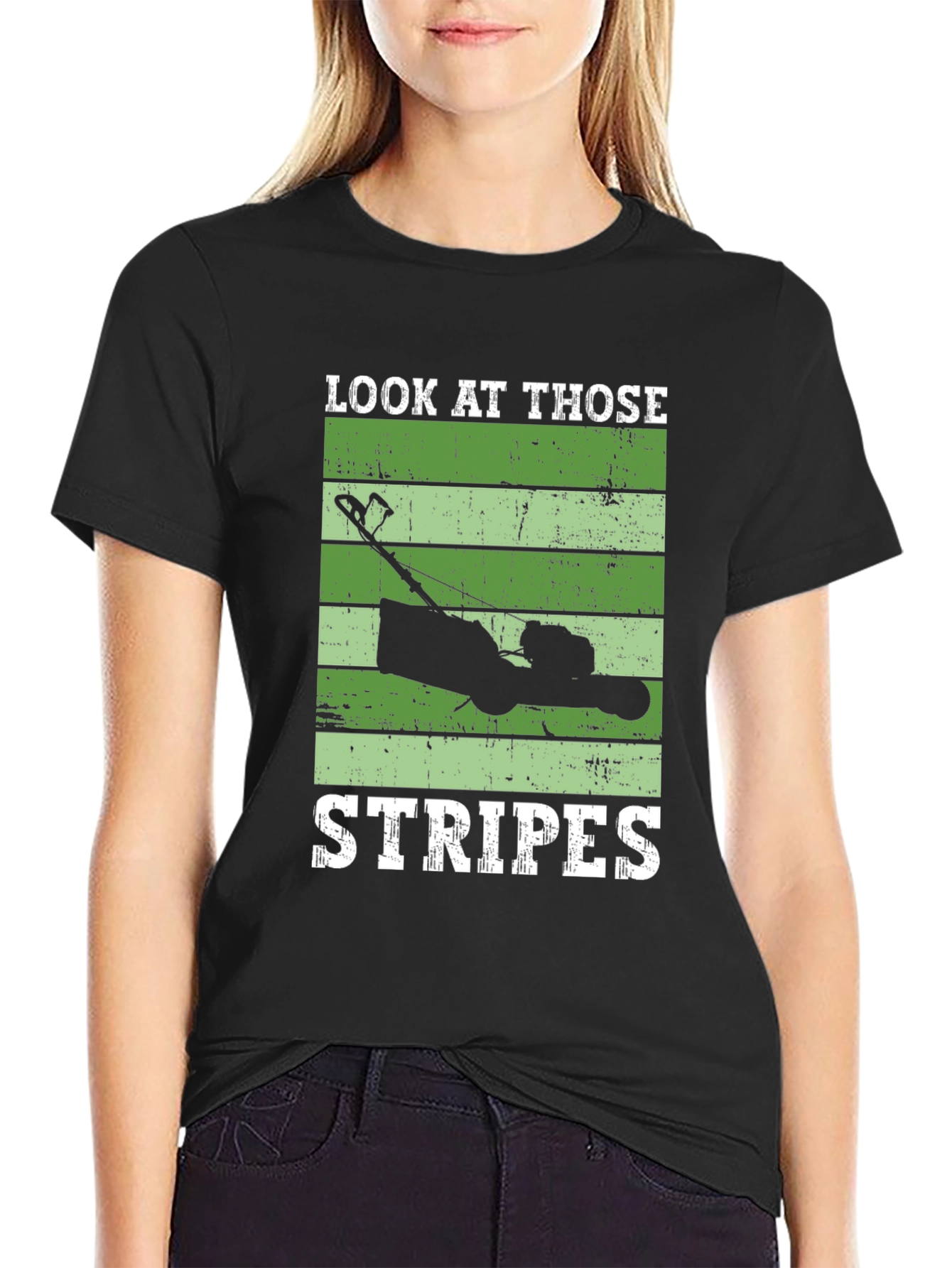 Look At Those Stripes Lawn Mower T-Shirt