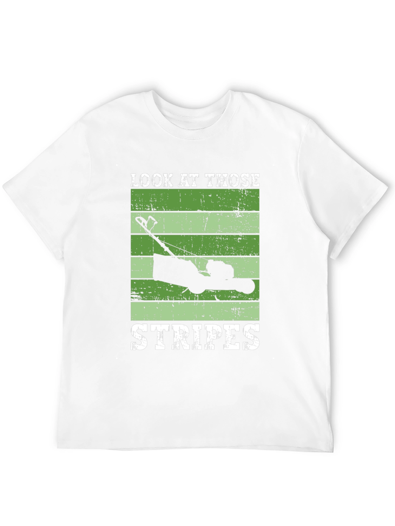 Look At Those Stripes Lawn Mower T-Shirt