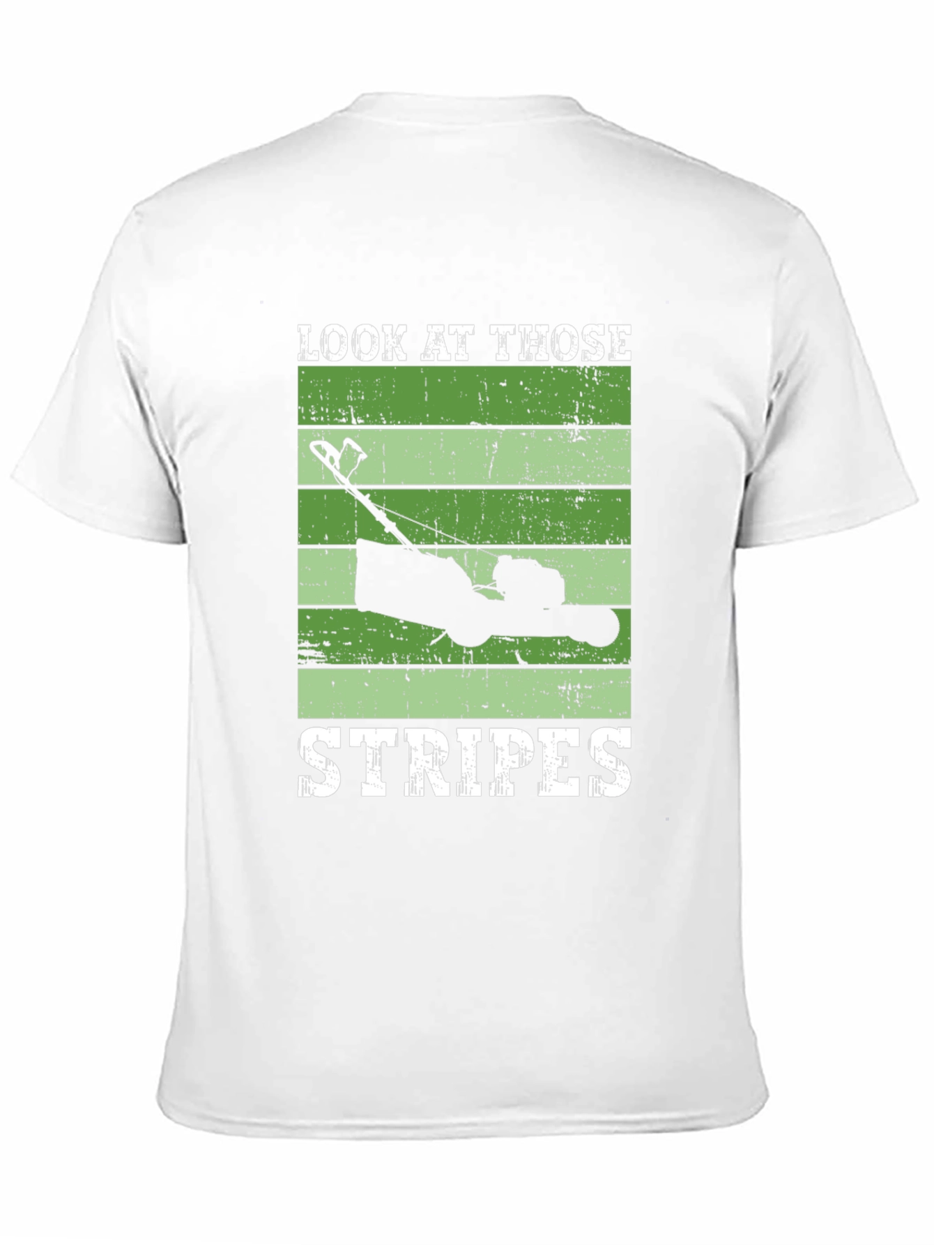 Look At Those Stripes Lawn Mower T-Shirt