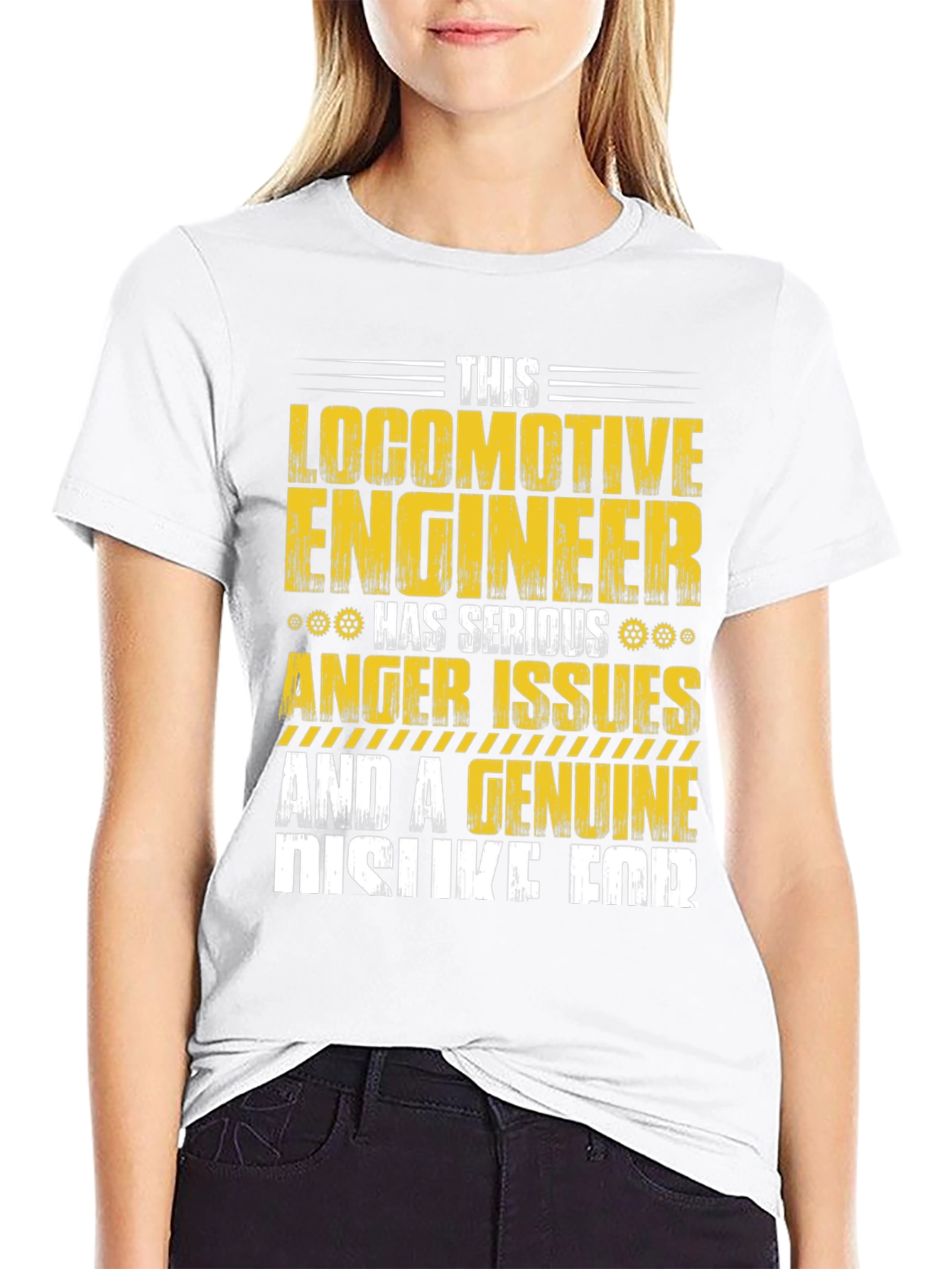 Locomotive Engineer Serious Anger Issues T-Shirt