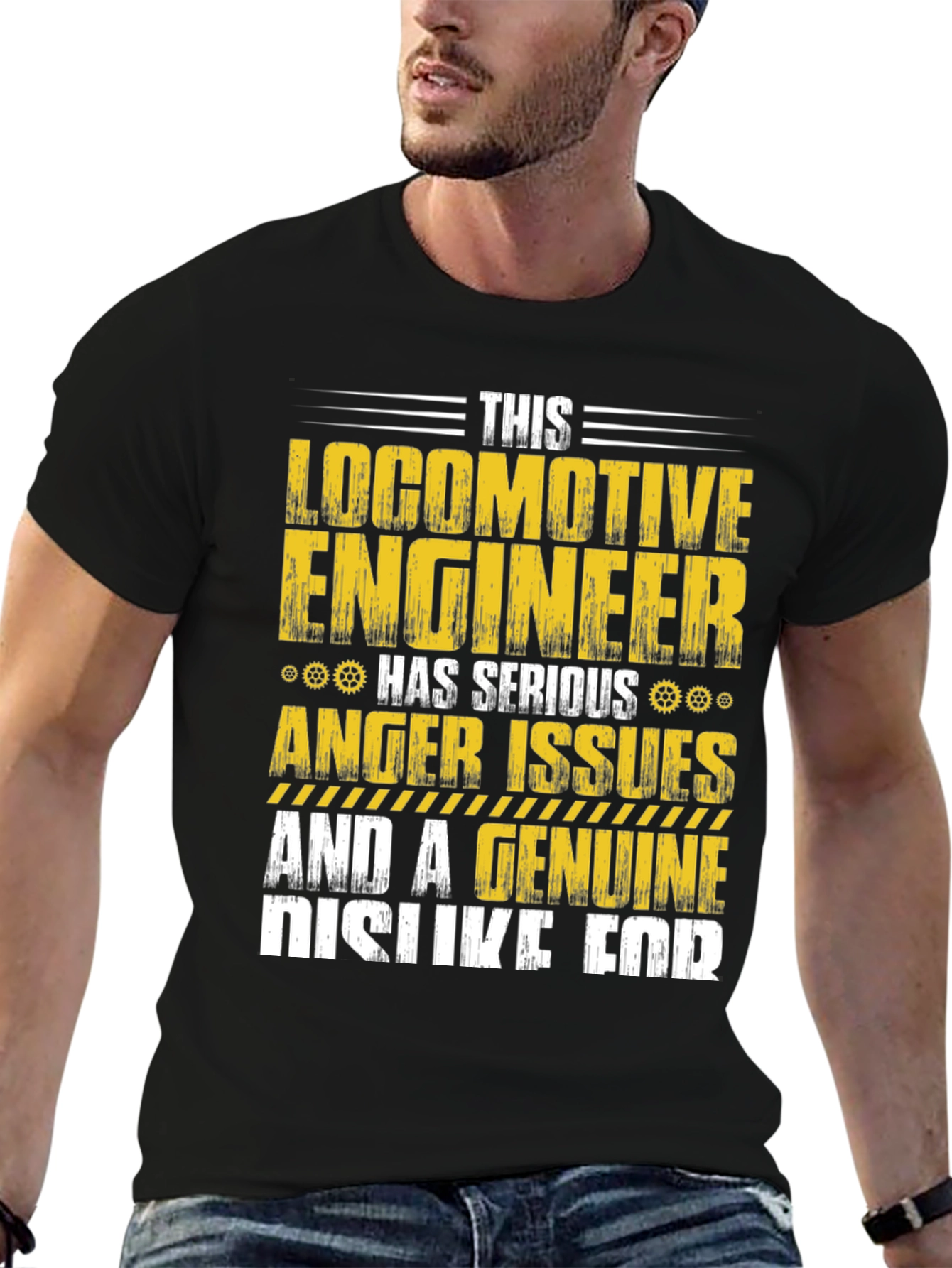 Locomotive Engineer Serious Anger Issues T-Shirt