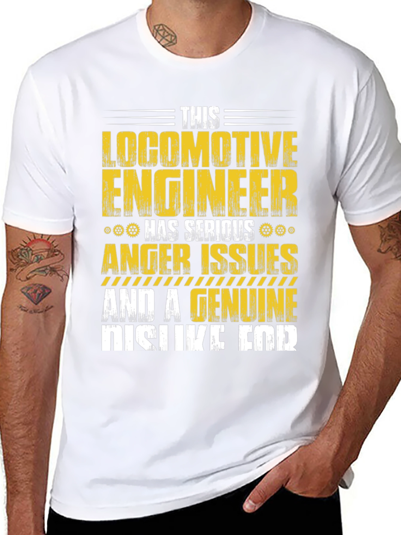 Locomotive Engineer Serious Anger Issues T-Shirt