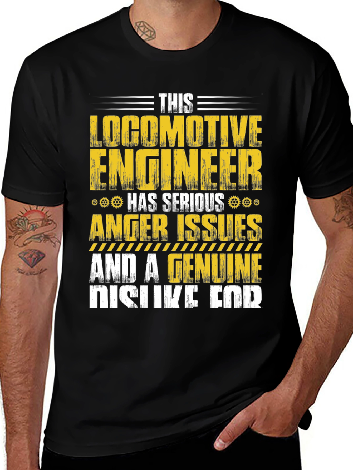 Locomotive Engineer Serious Anger Issues T-Shirt