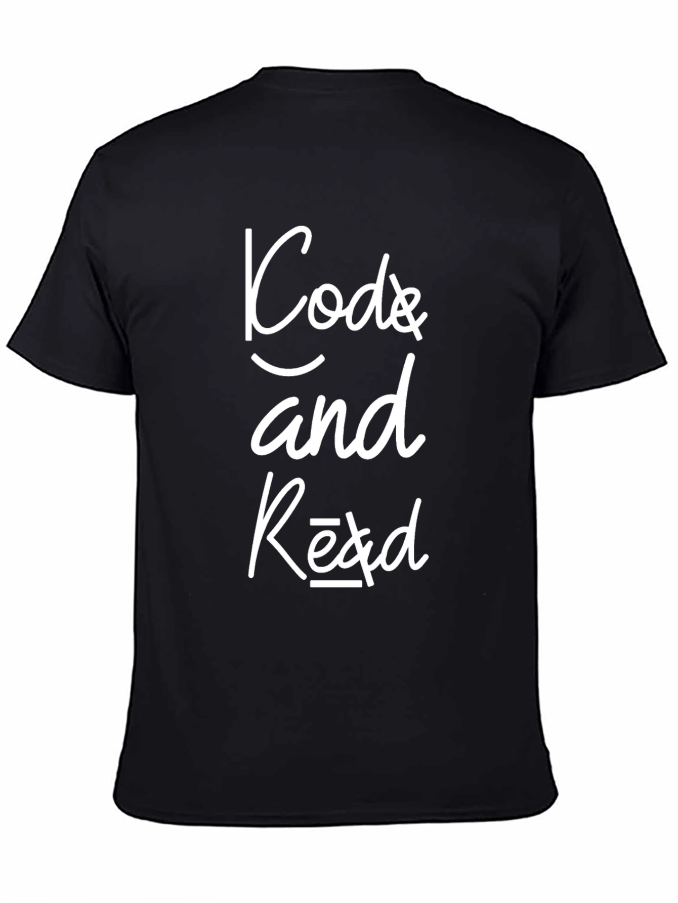 Code and Read Black T-Shirt