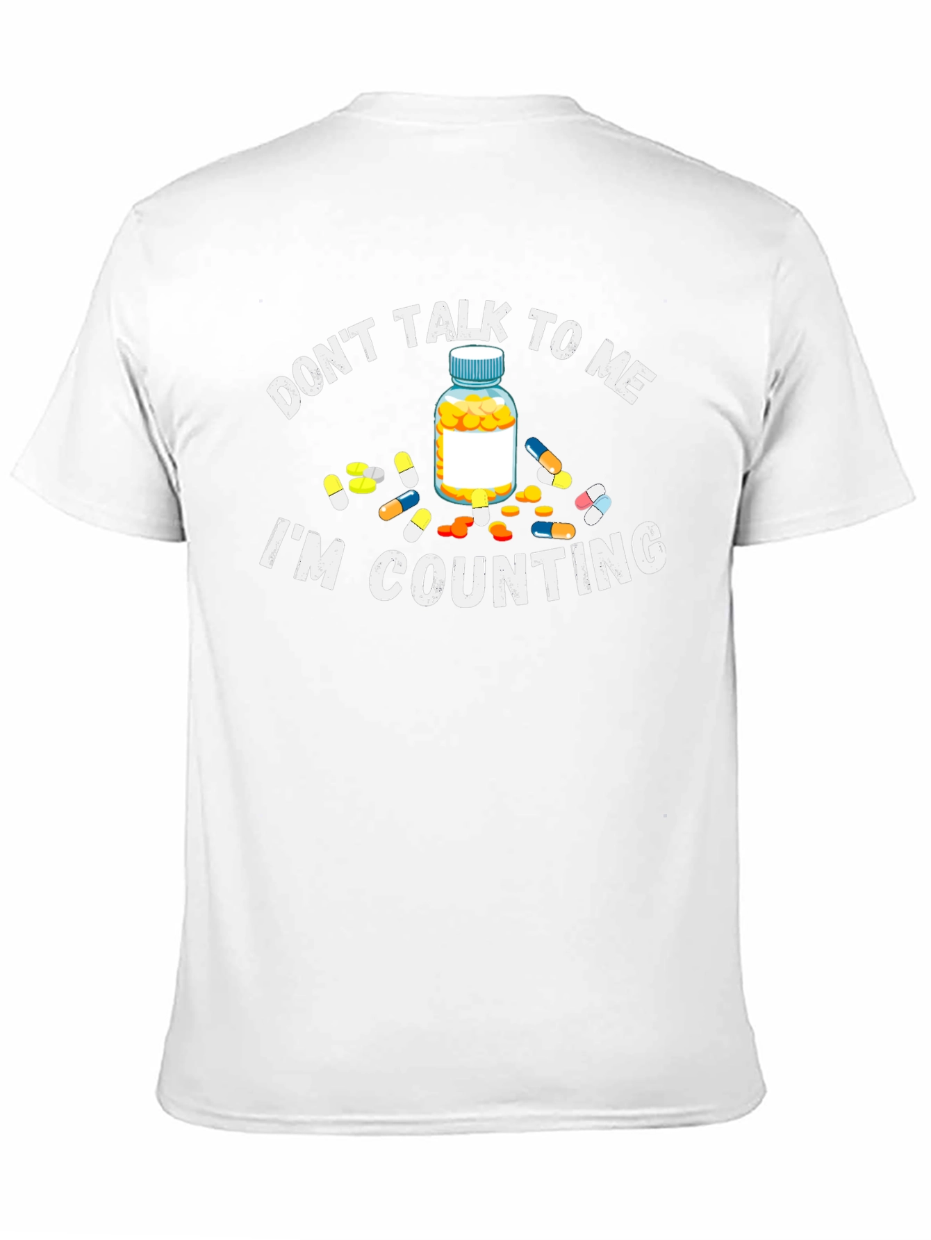Counting Pills T-Shirt - Funny Pharmacist Tee