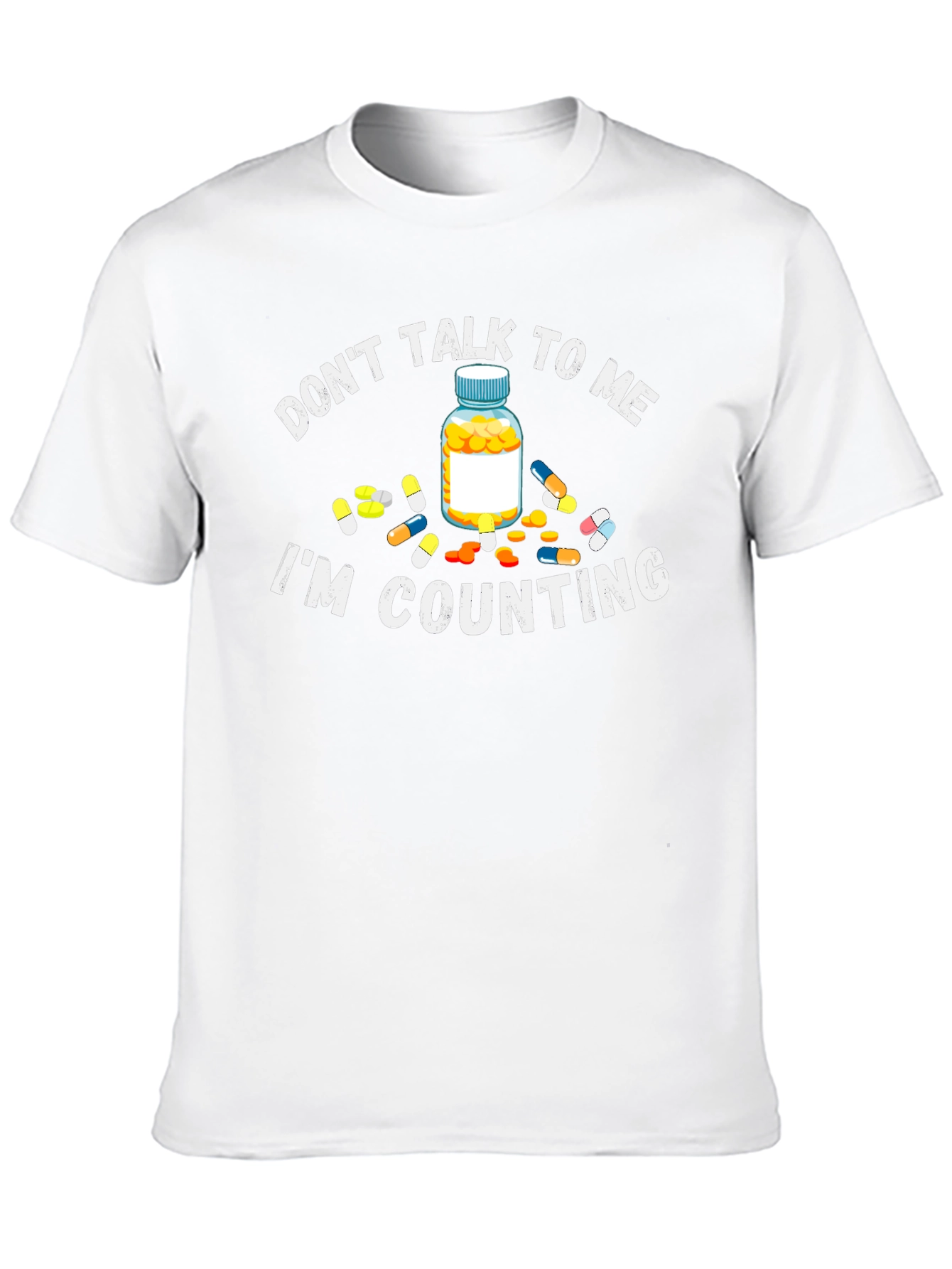 Counting Pills T-Shirt - Funny Pharmacist Tee