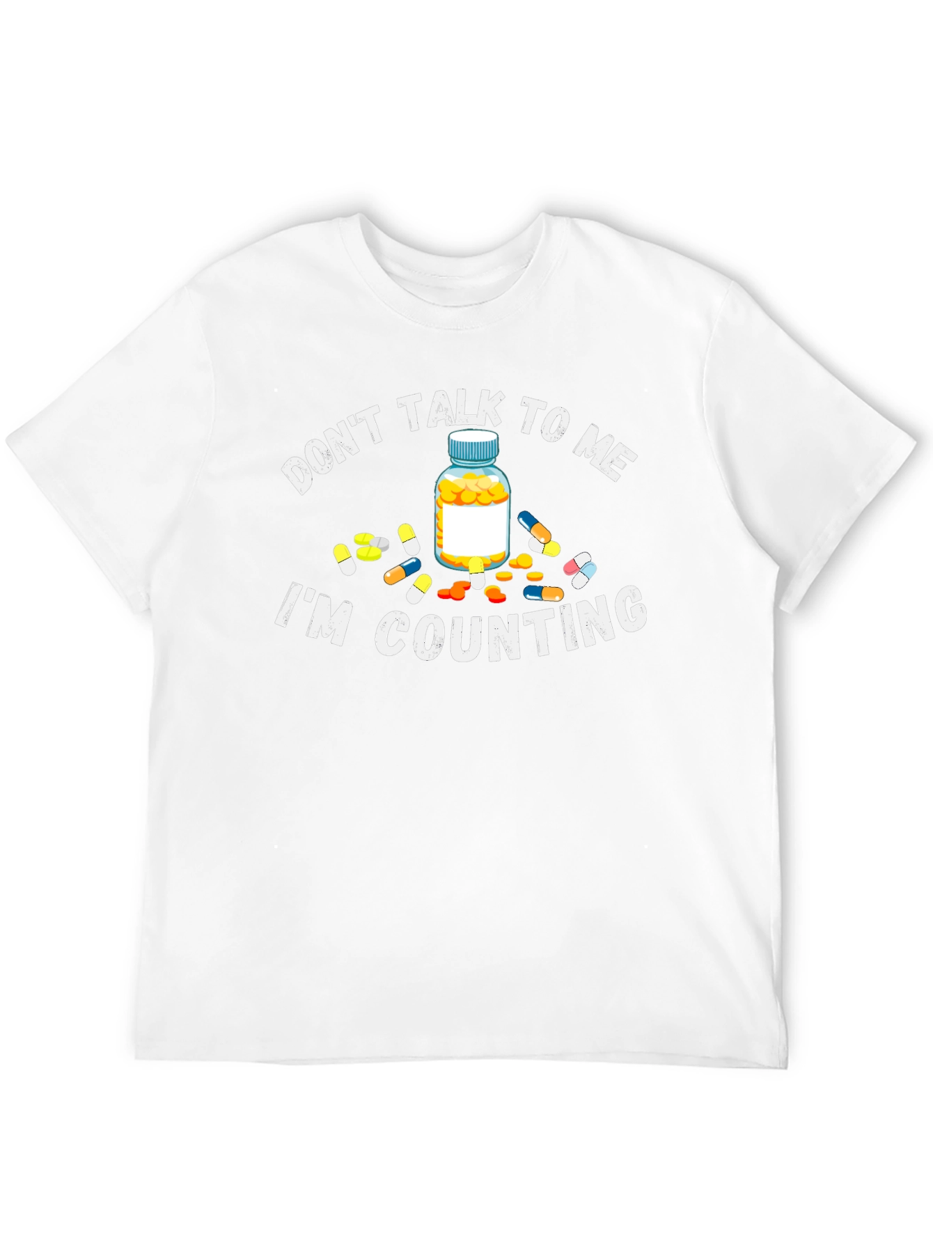 Counting Pills T-Shirt - Funny Pharmacist Tee