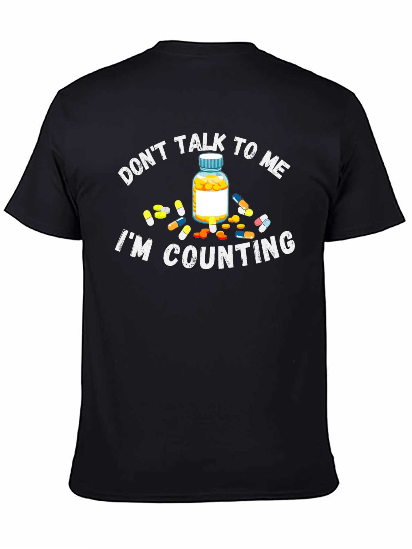 Counting Pills T-Shirt - Funny Pharmacist Tee